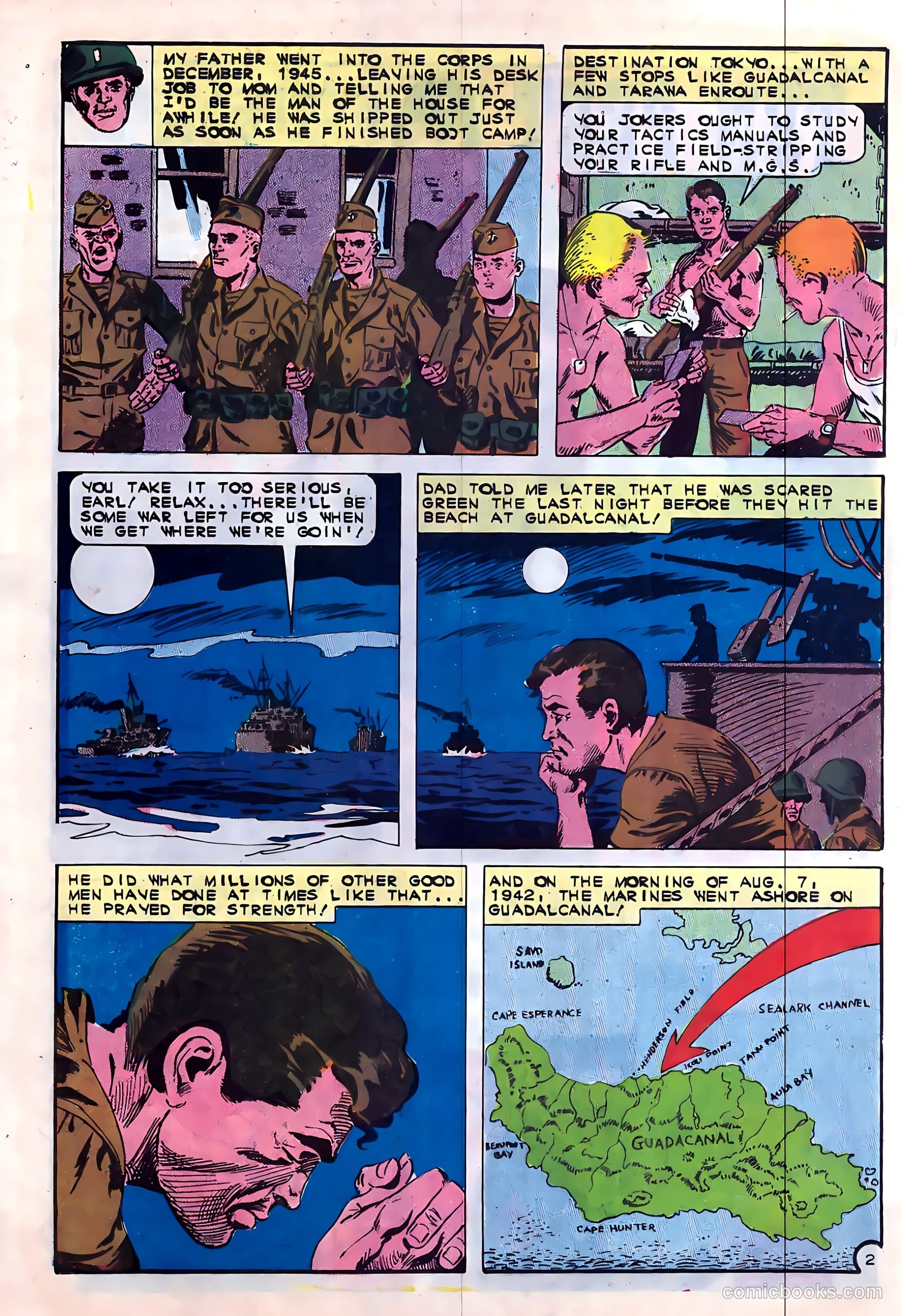 Marine War Heroes #15 (1966) — page 20 of 36