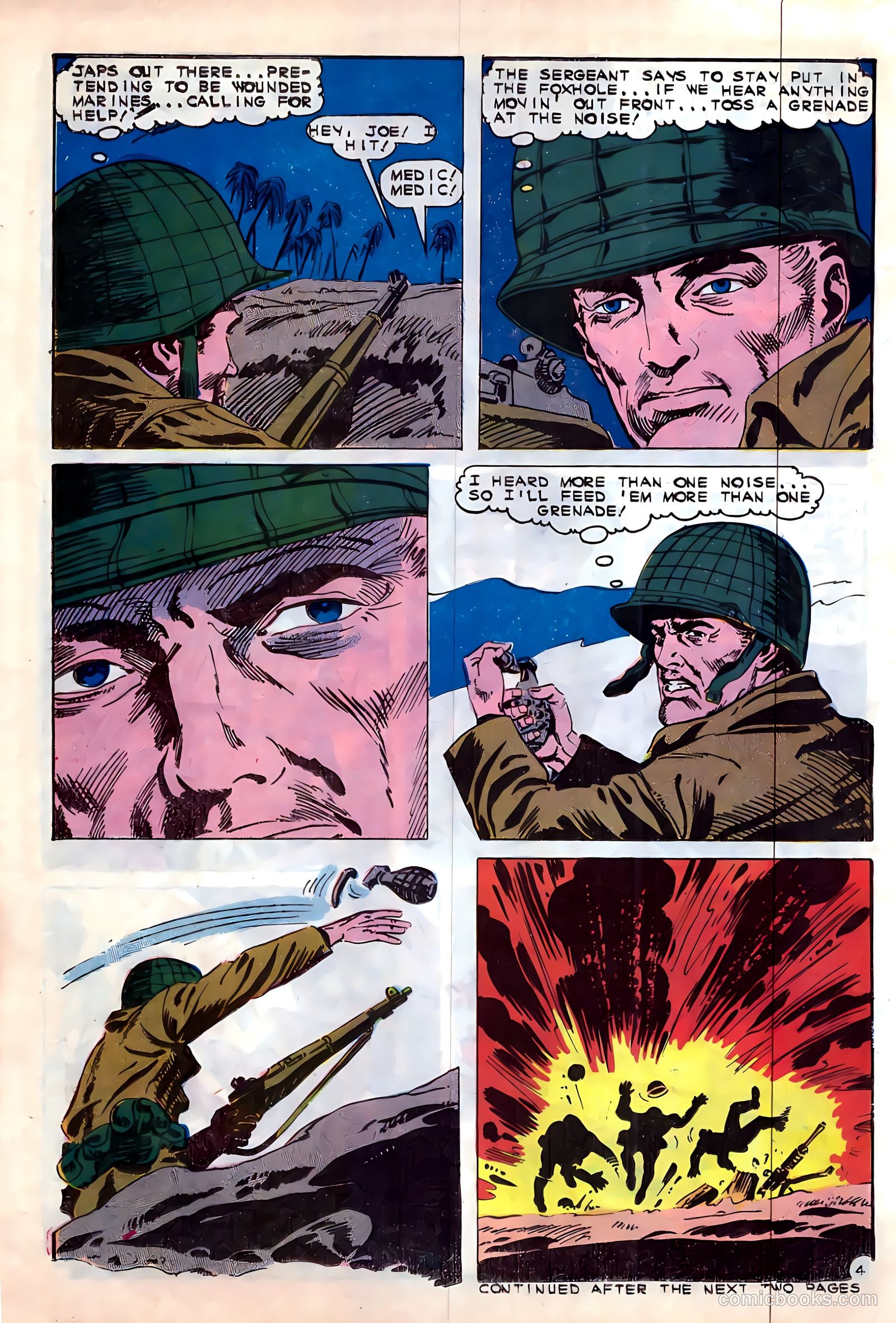 Marine War Heroes #15 (1966) — page 22 of 36