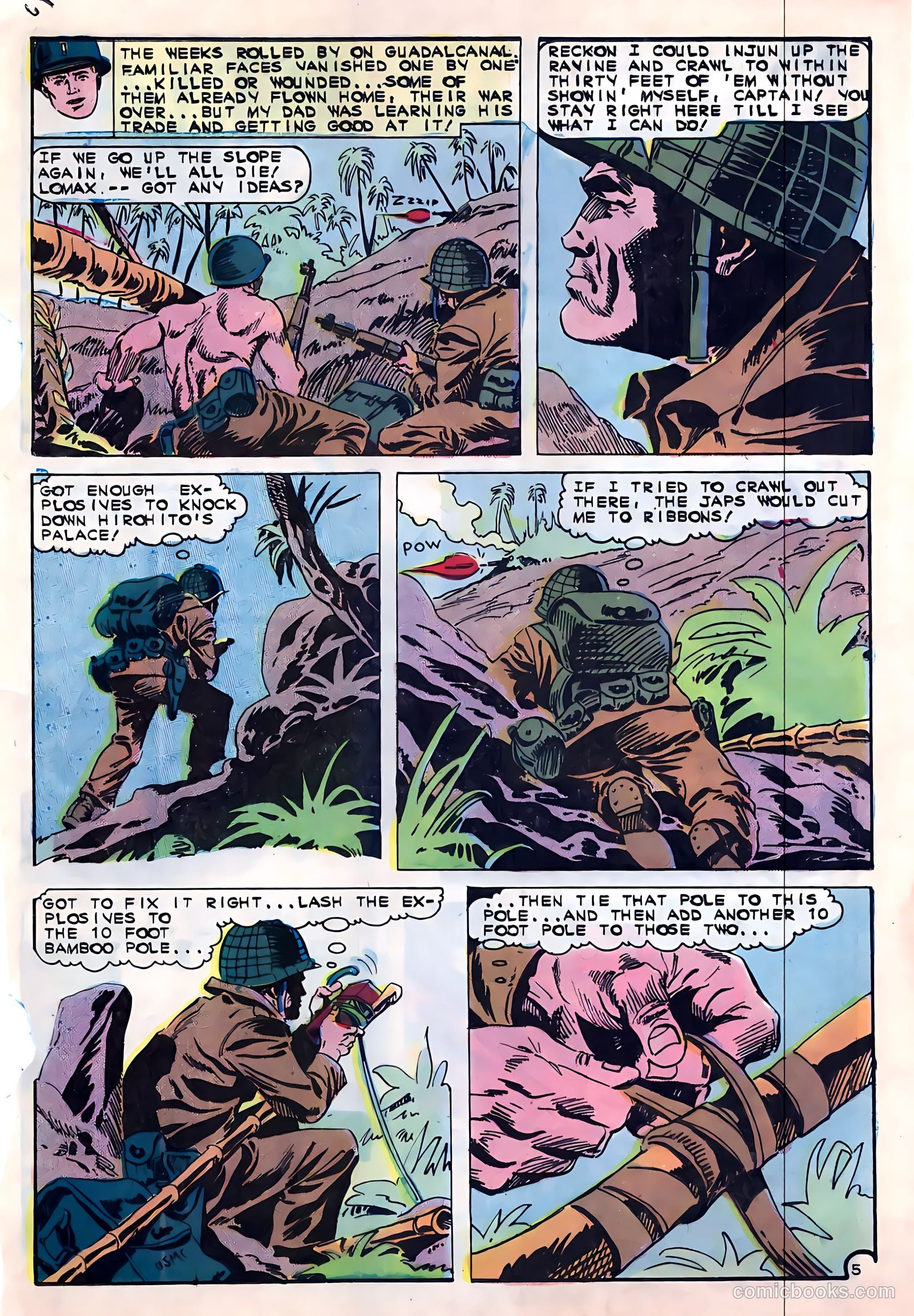Marine War Heroes #15 (1966) — page 25 of 36