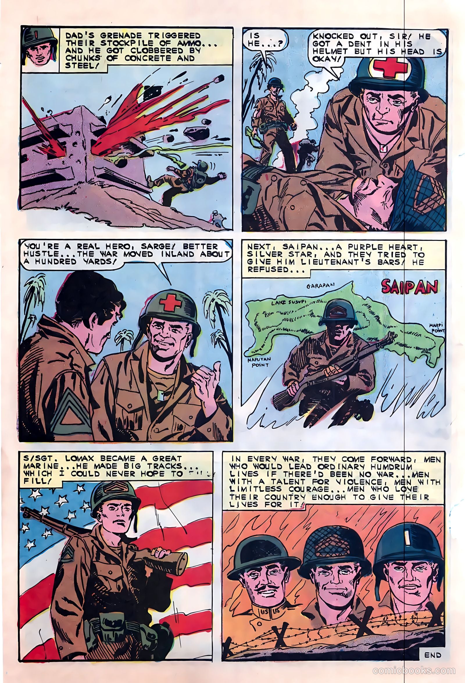 Marine War Heroes #15 (1966) — page 28 of 36
