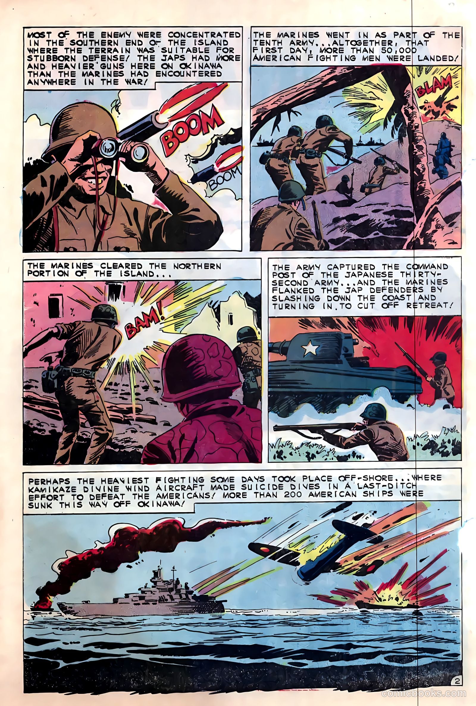 Marine War Heroes #15 (1966) — page 32 of 36