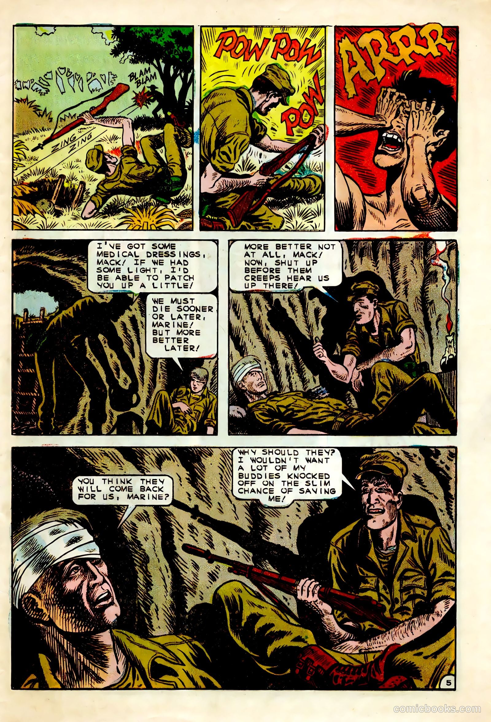 Marine War Heroes #16 (1966) — page 10 of 37
