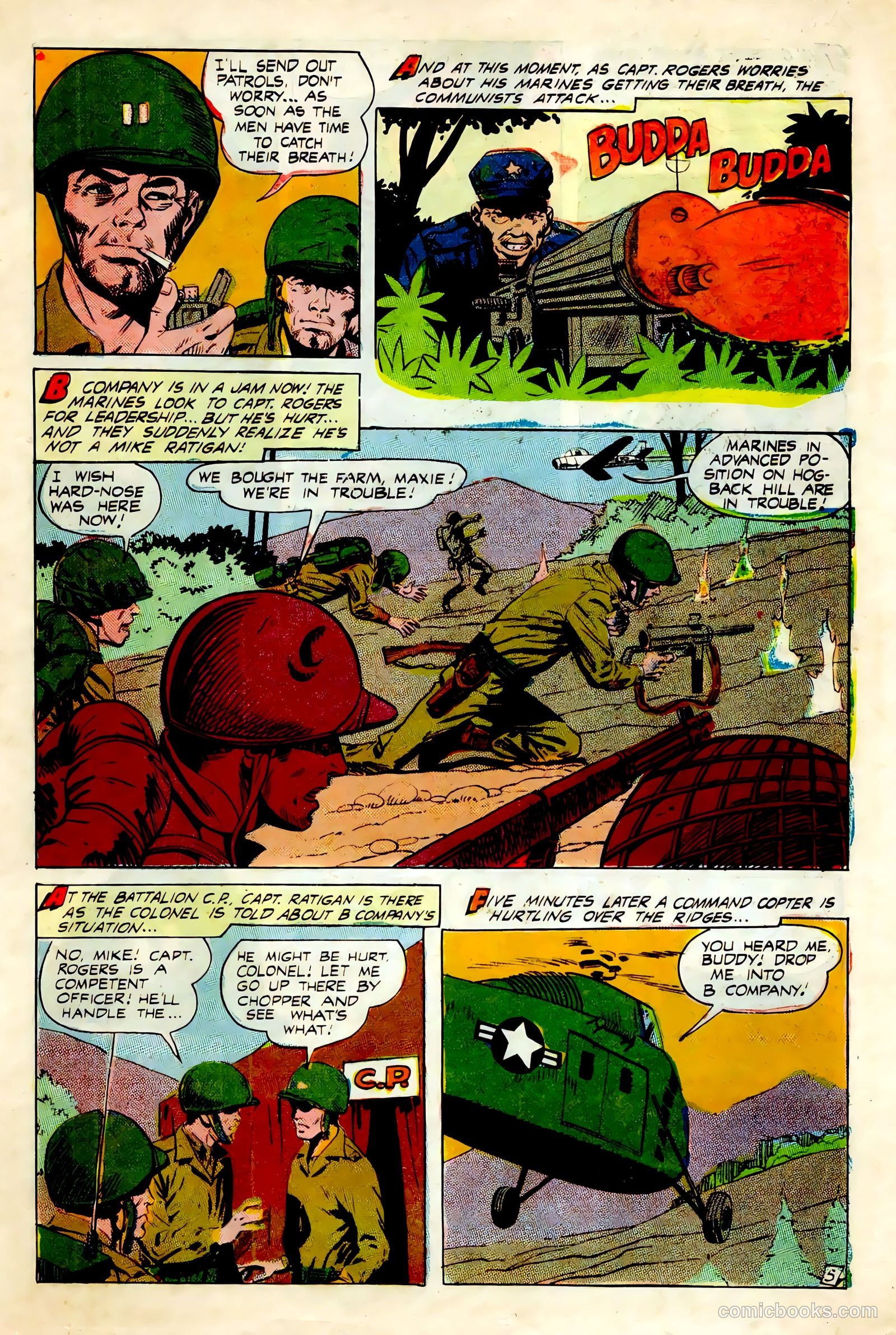 Marine War Heroes #16 (1966) — page 20 of 37