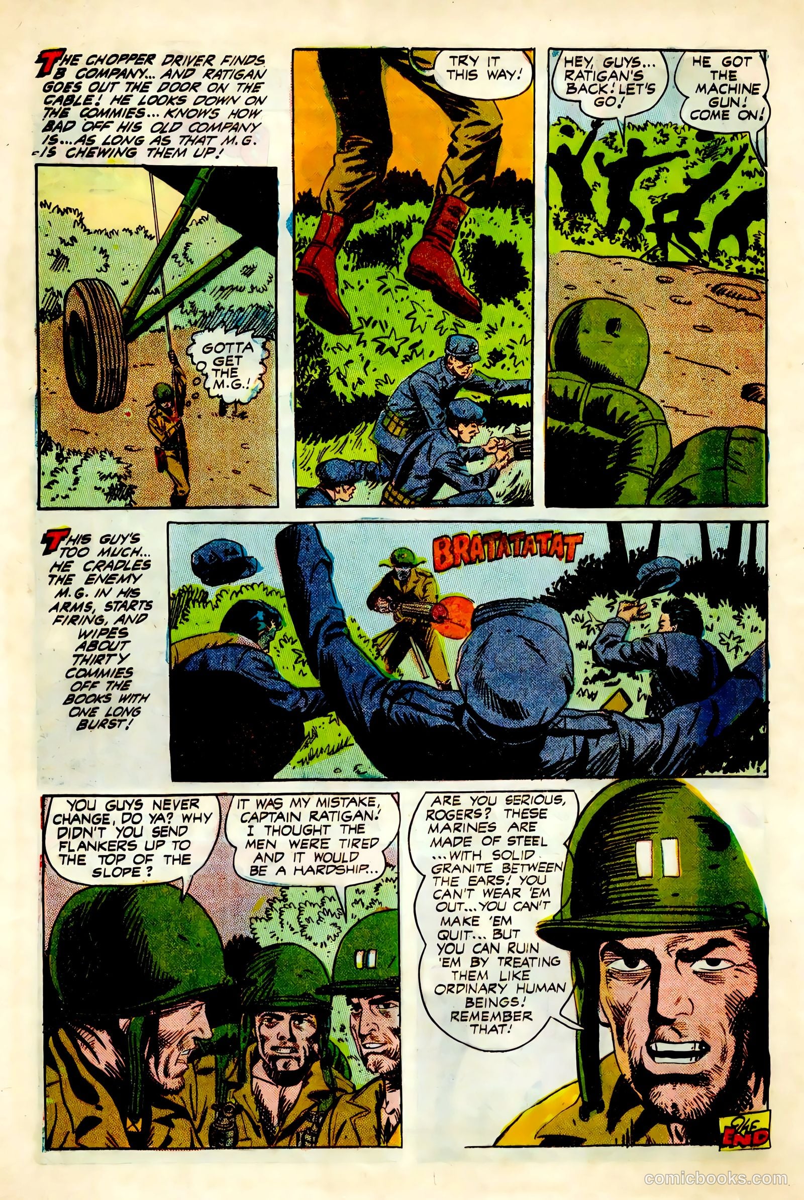 Marine War Heroes #16 (1966) — page 21 of 37