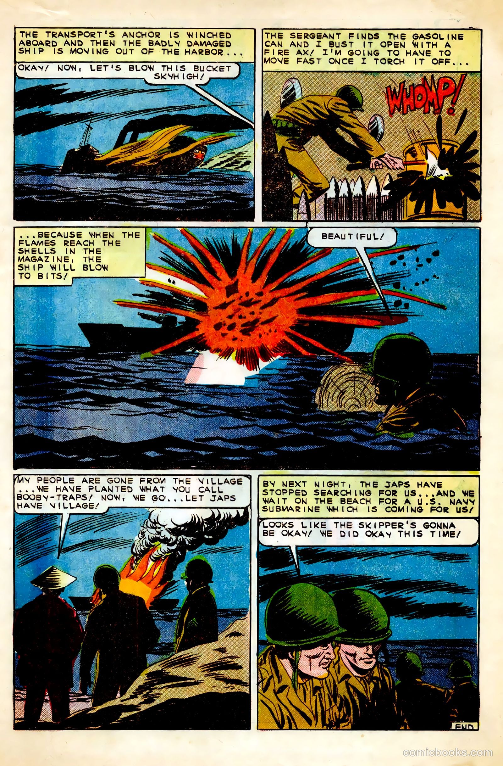 Marine War Heroes #16 (1966) — page 34 of 37