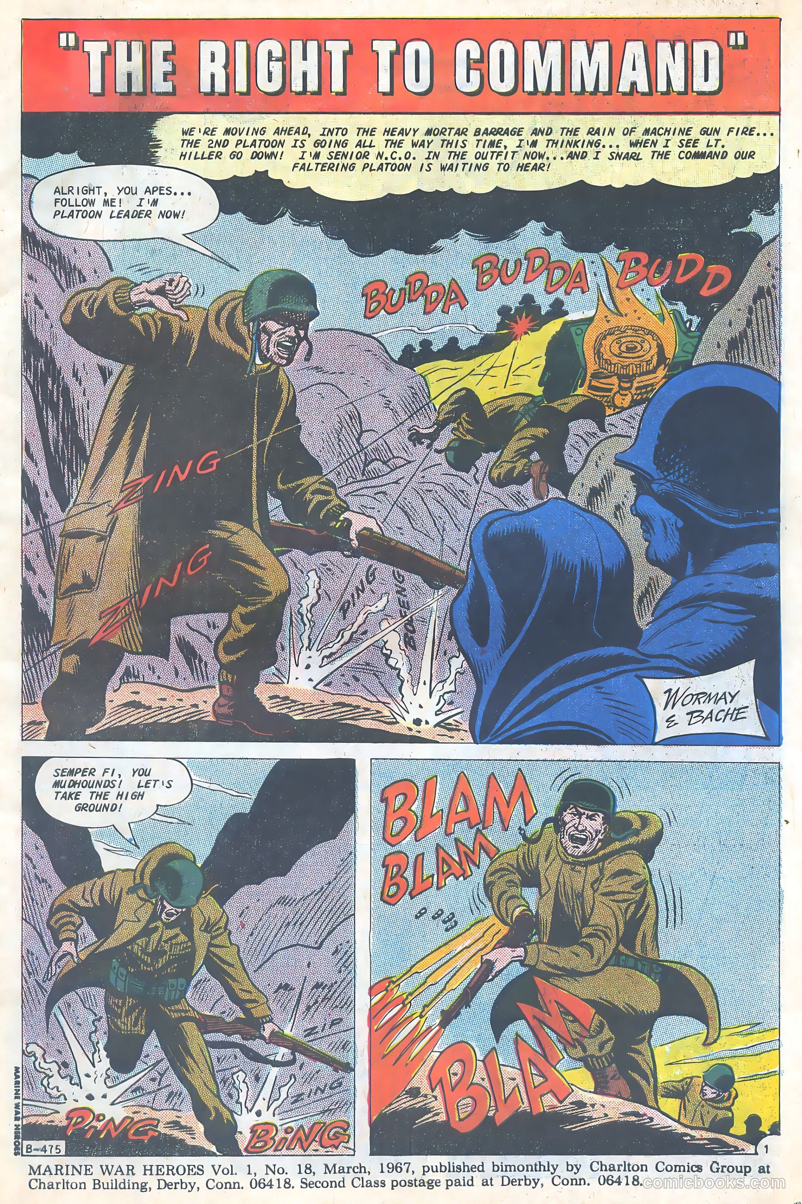 Marine War Heroes #18 (1967) — page 3 of 36