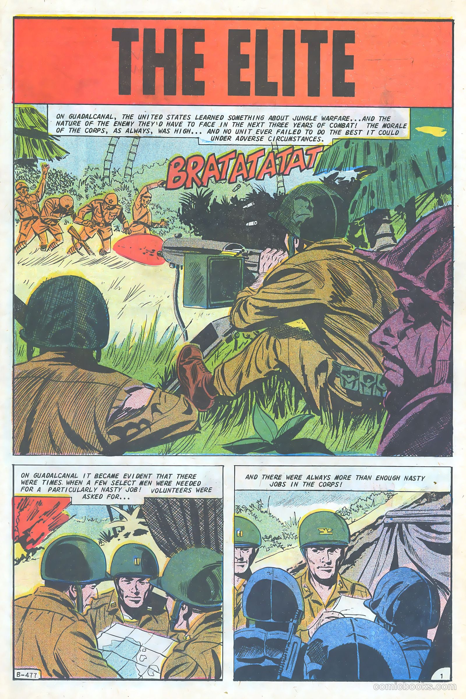 Marine War Heroes #18 (1967) — page 21 of 36