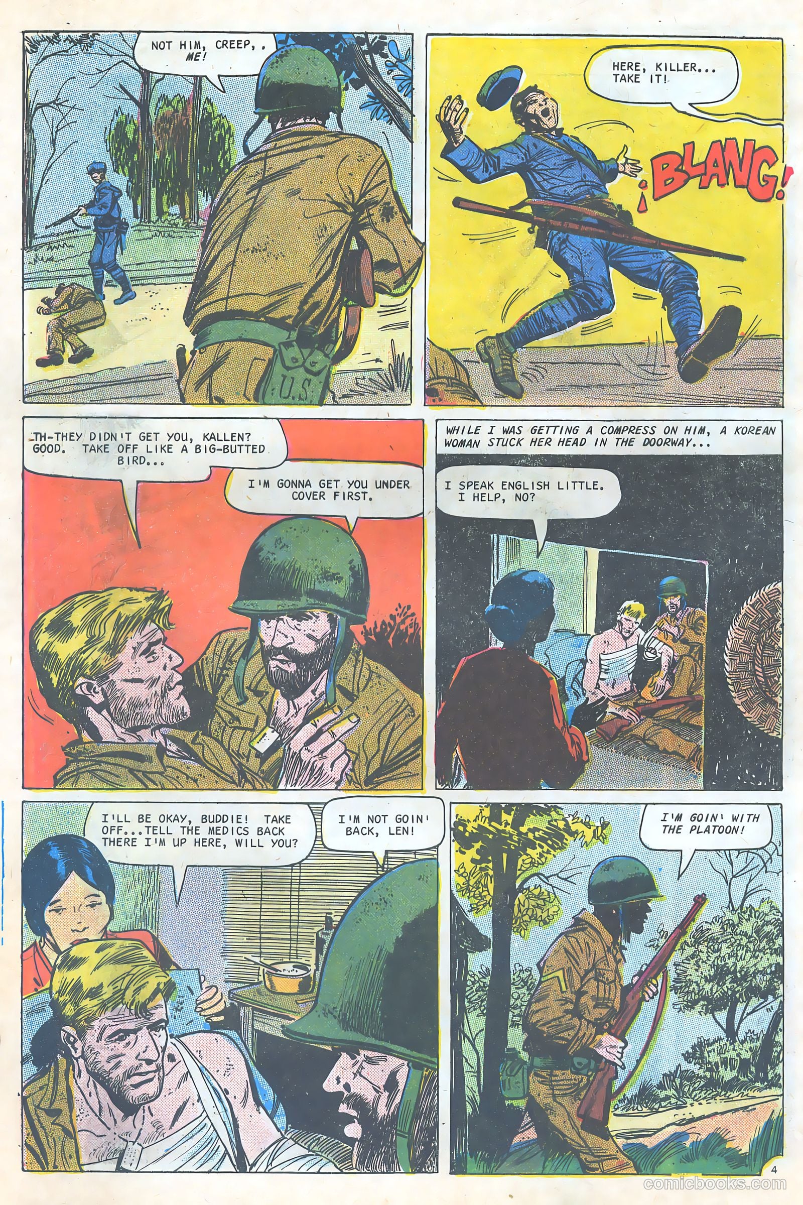 Marine War Heroes #18 (1967) — page 28 of 36