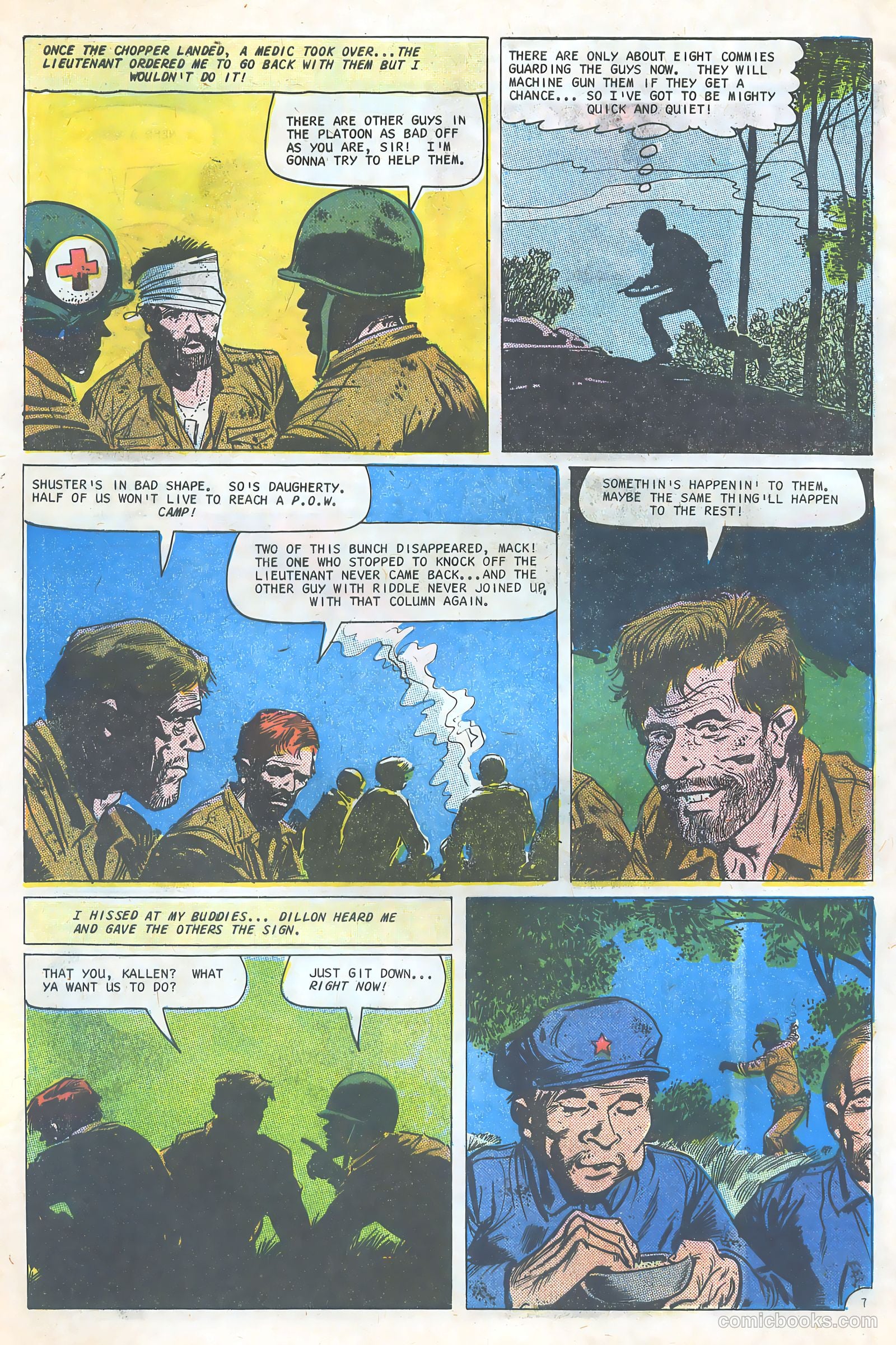 Marine War Heroes #18 (1967) — page 32 of 36