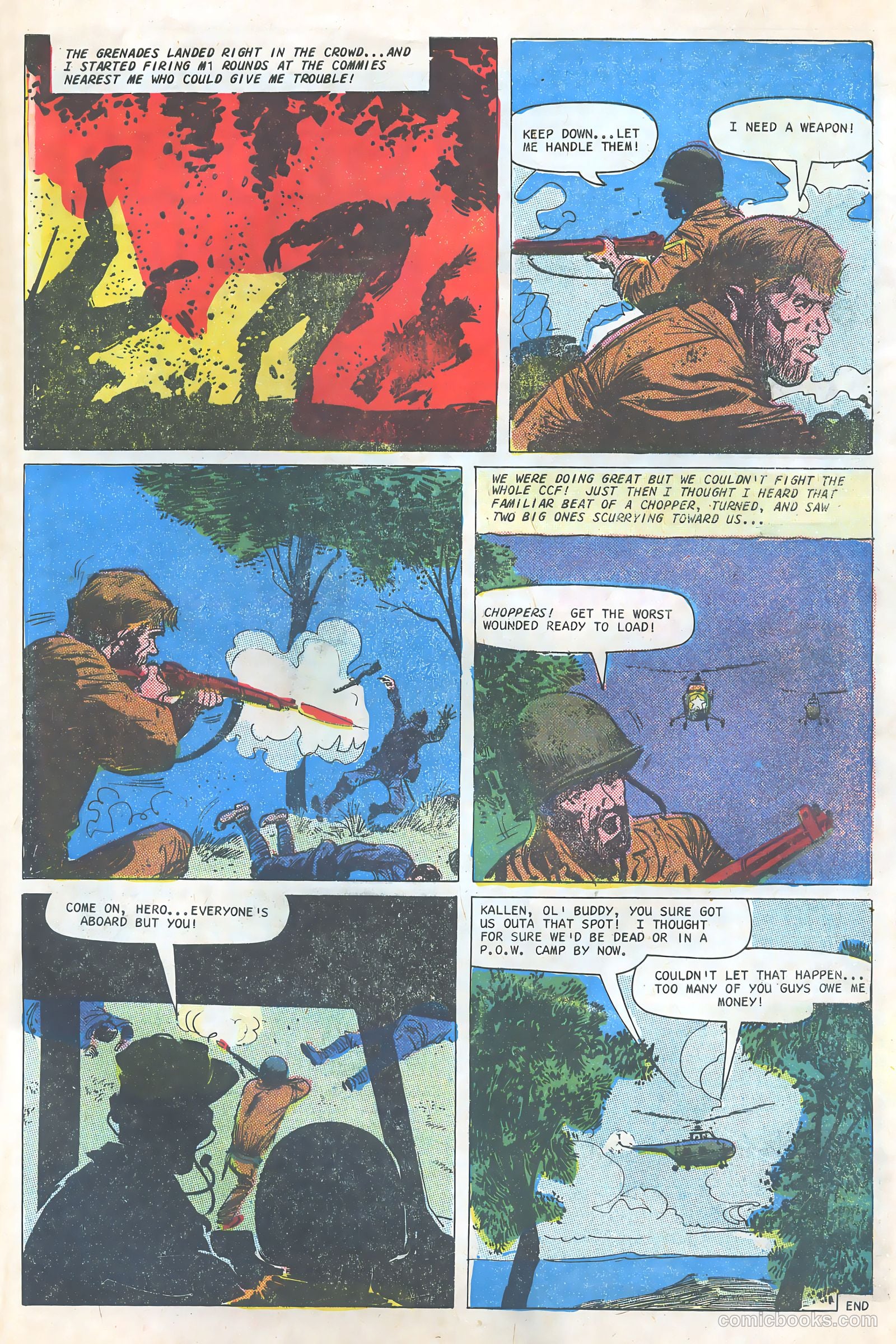 Marine War Heroes #18 (1967) — page 33 of 36
