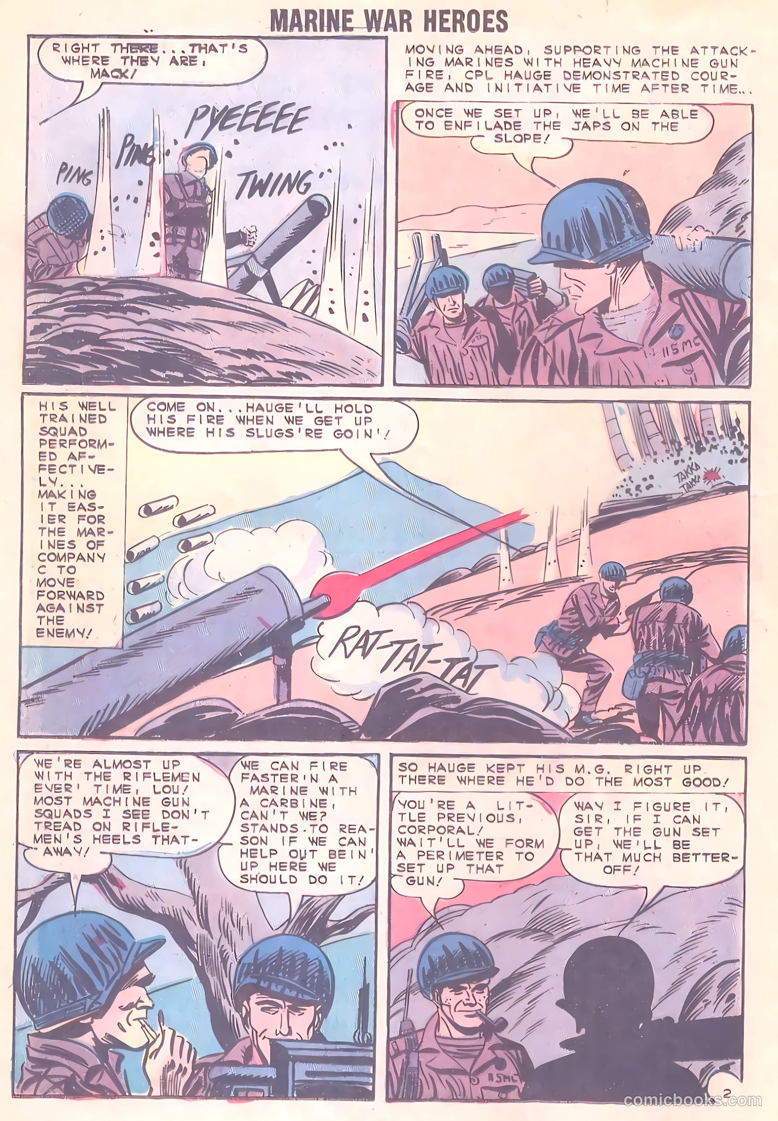 Marine War Heroes #2 (1964) — page 16 of 36