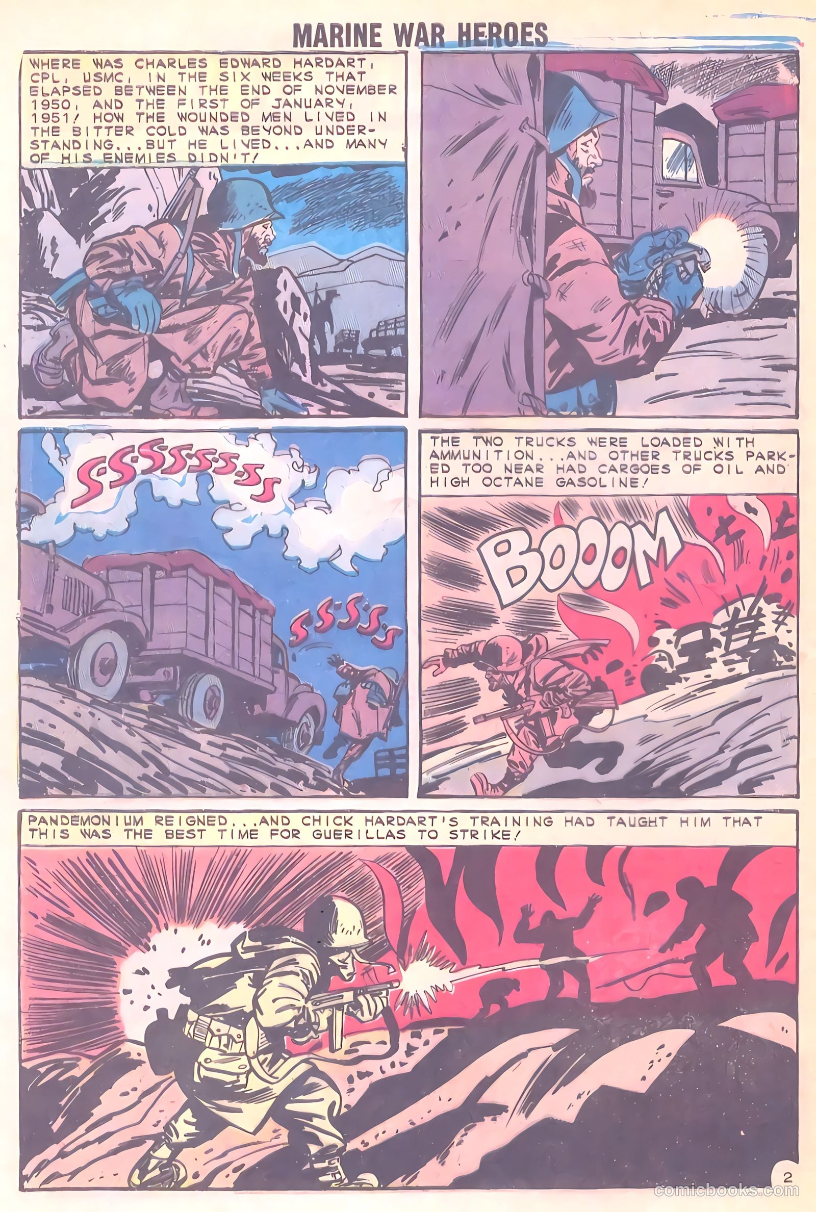 Marine War Heroes #2 (1964) — page 28 of 36
