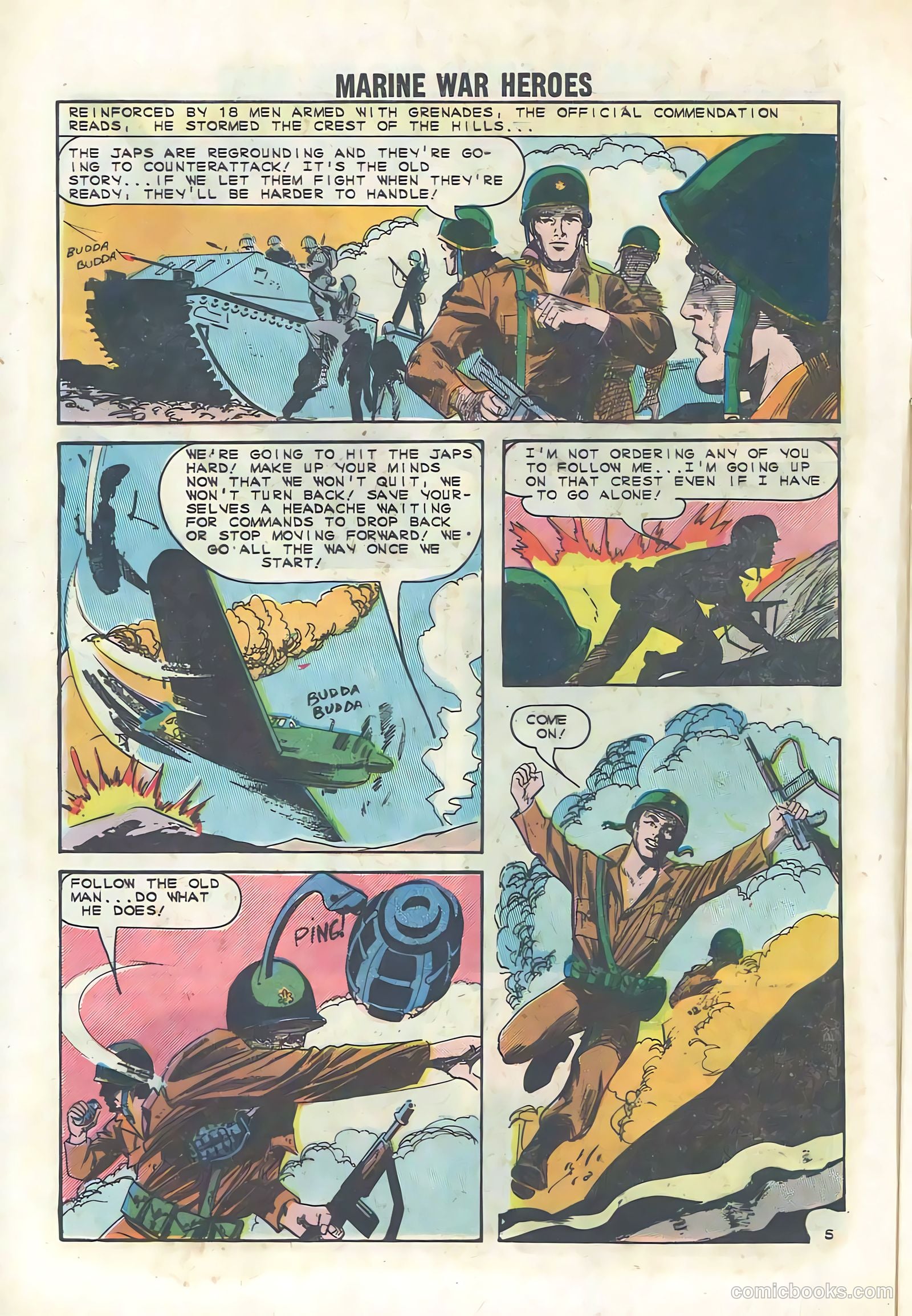 Marine War Heroes #3 (1964) — page 8 of 36