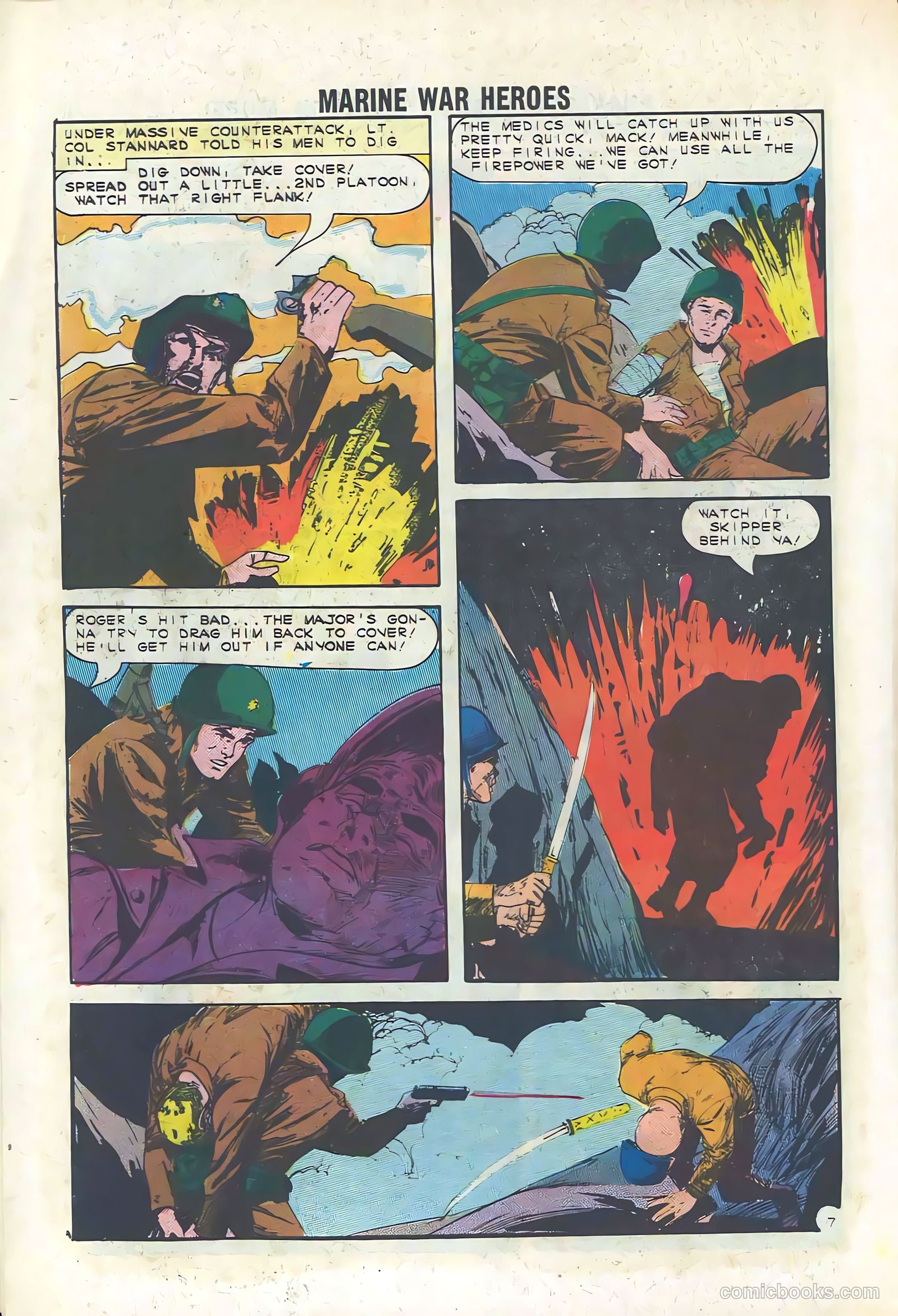 Marine War Heroes #3 (1964) — page 10 of 36