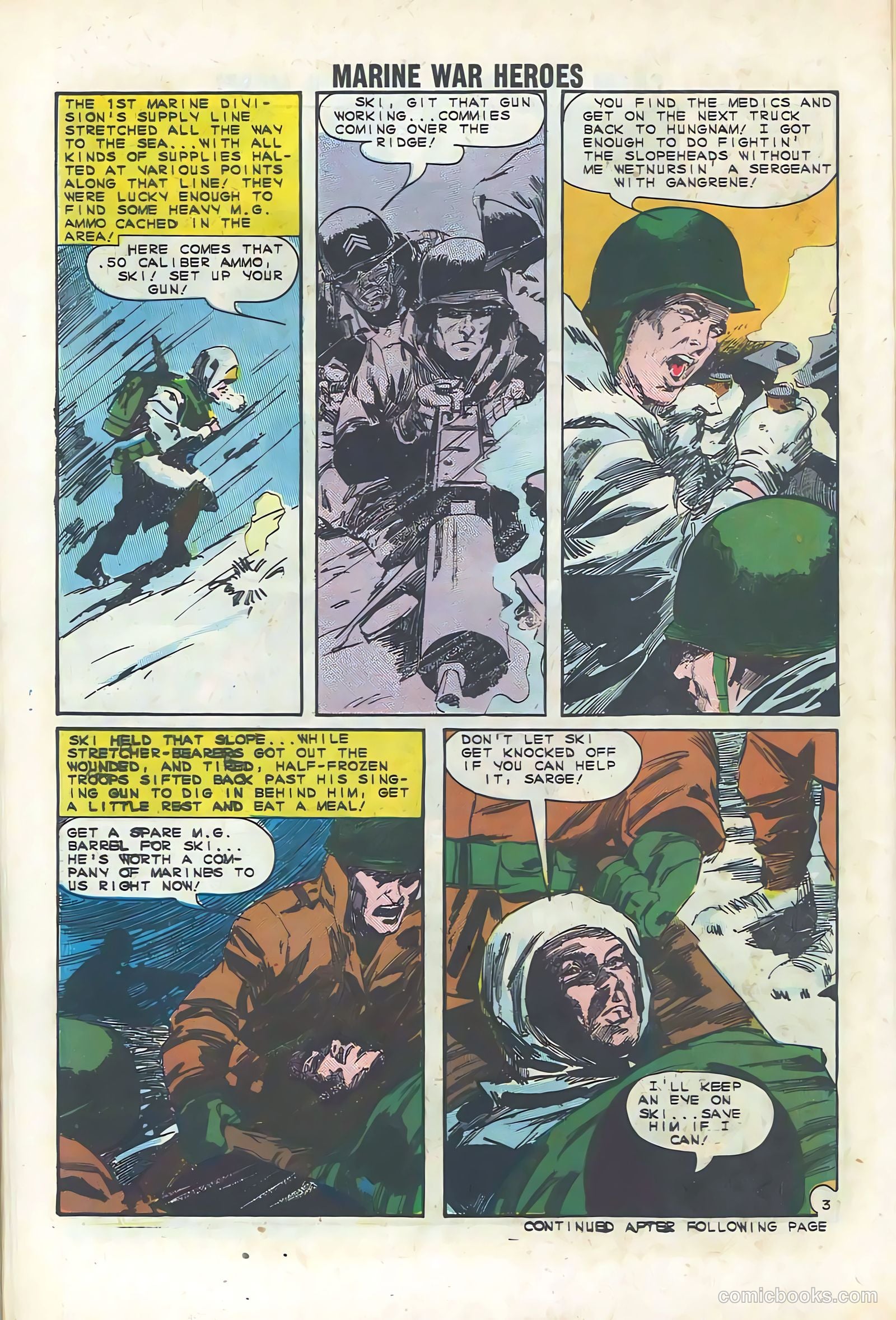 Marine War Heroes #3 (1964) — page 30 of 36