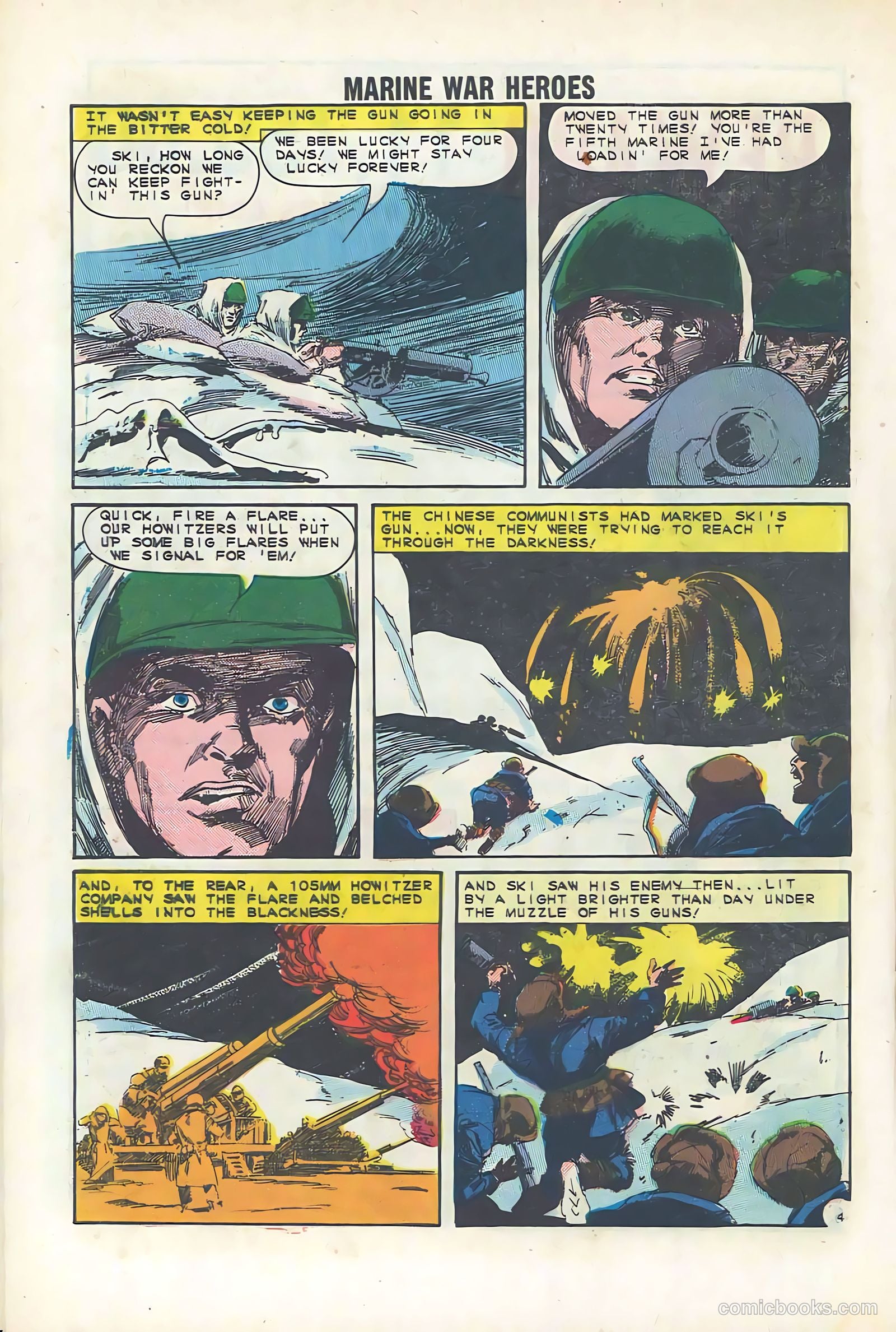 Marine War Heroes #3 (1964) — page 32 of 36