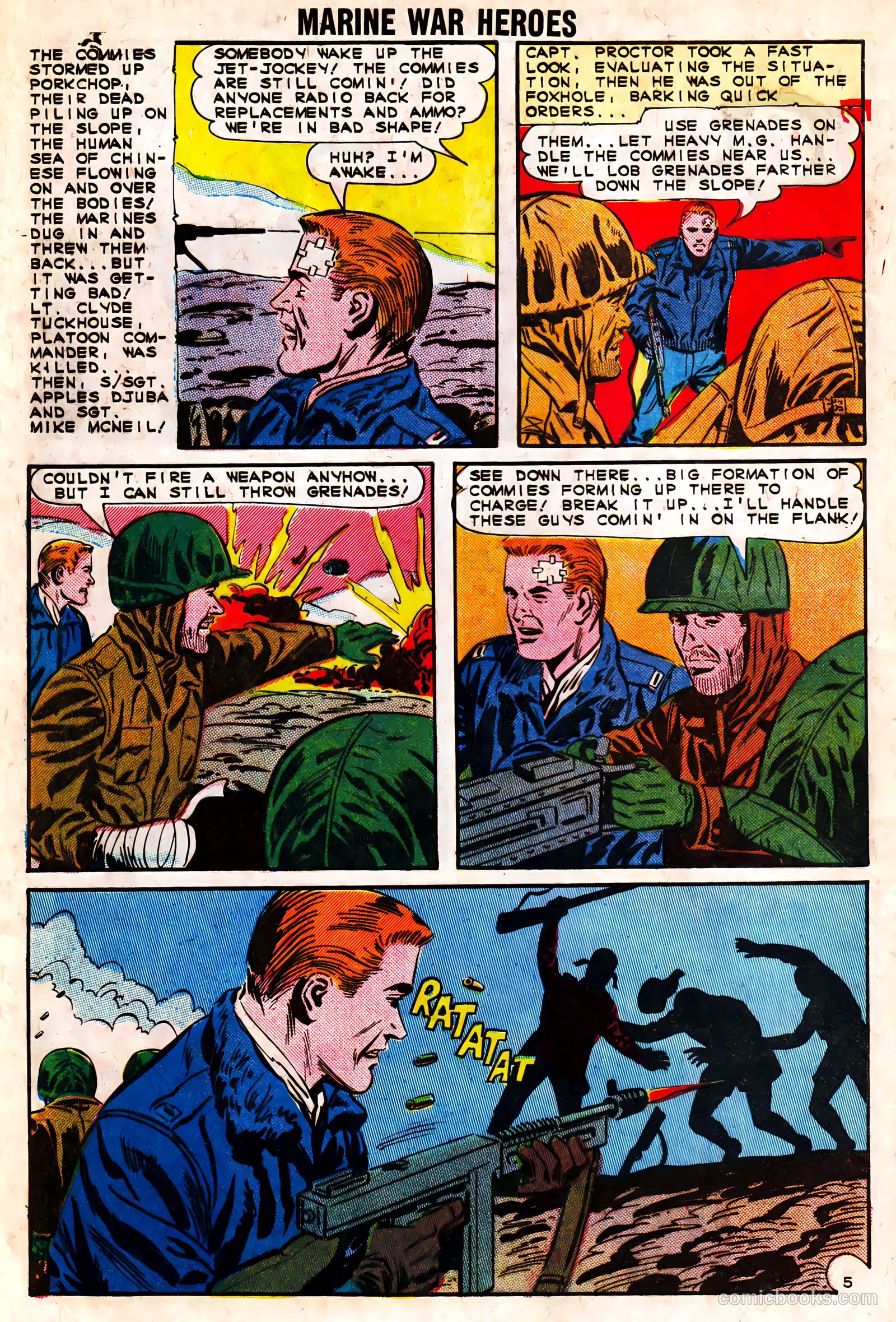 Marine War Heroes #4 (1964) — page 8 of 36