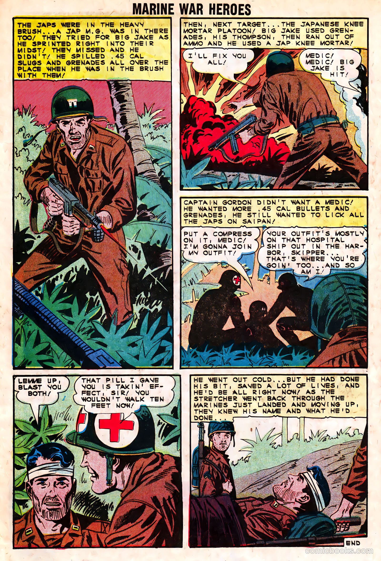 Marine War Heroes #4 (1964) — page 16 of 36