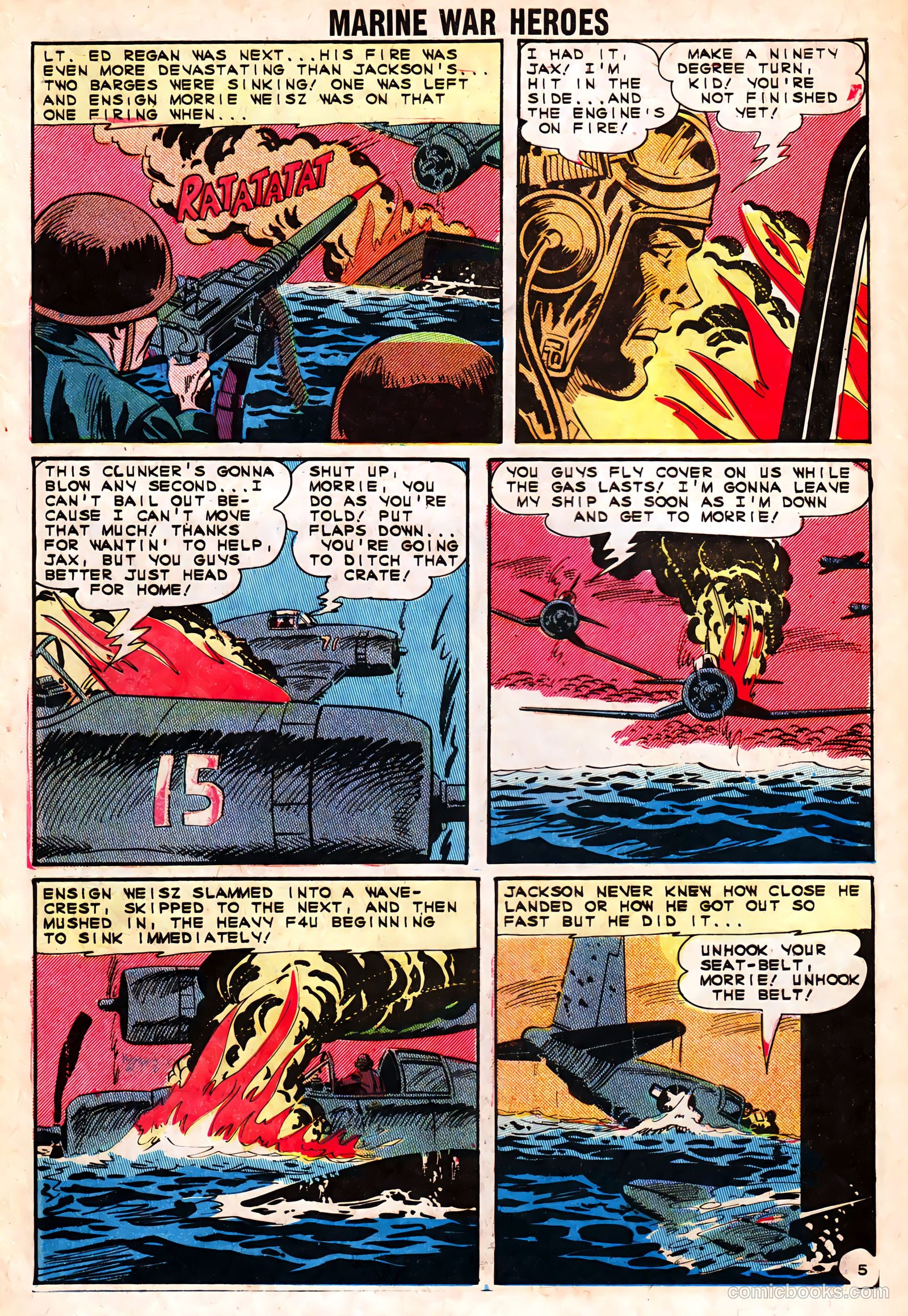 Marine War Heroes #4 (1964) — page 32 of 36