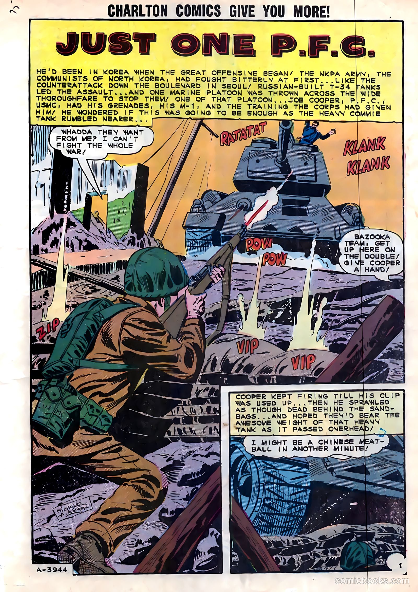 Marine War Heroes #5 (1964) — page 3 of 36