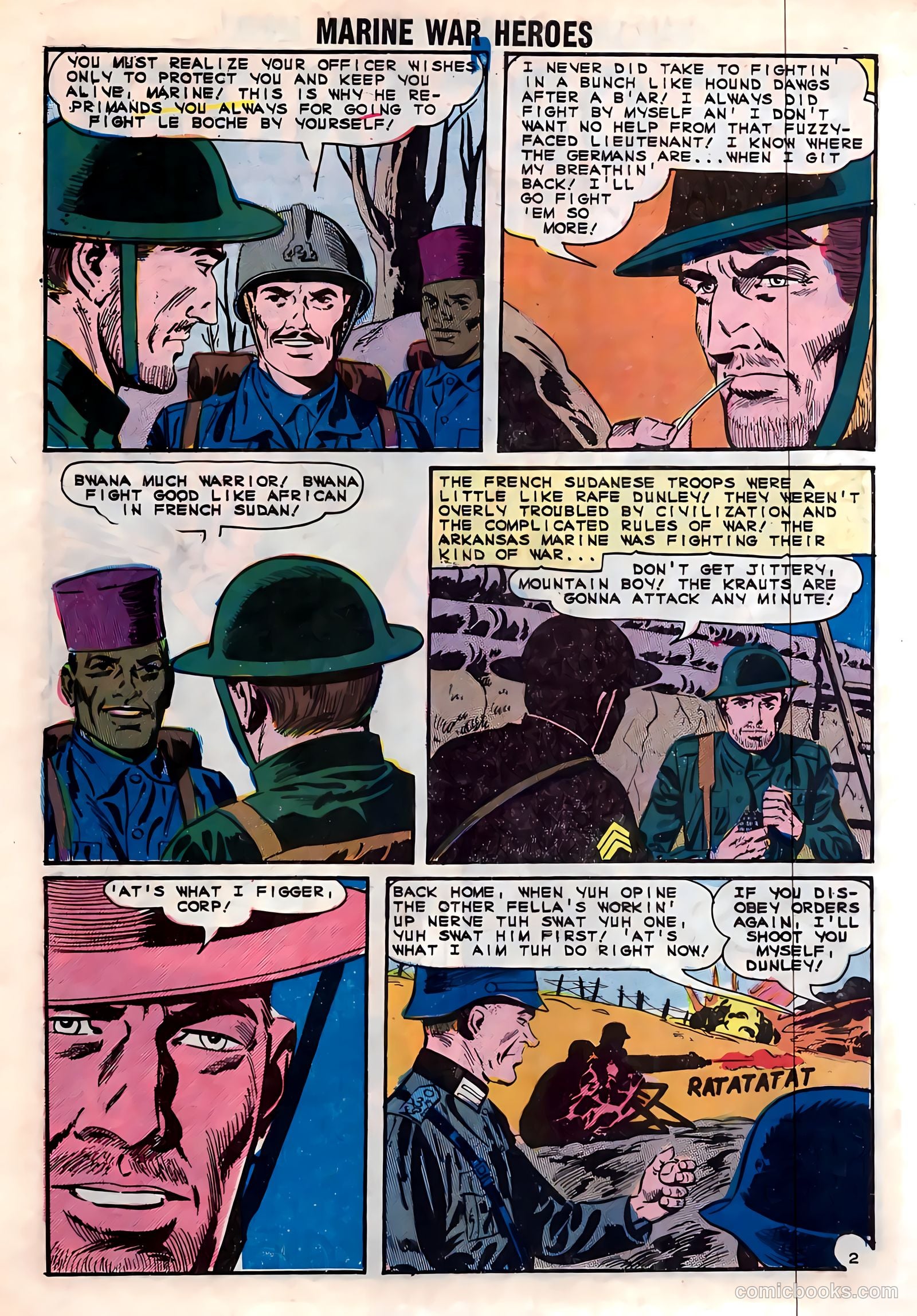 Marine War Heroes #5 (1964) — page 10 of 36