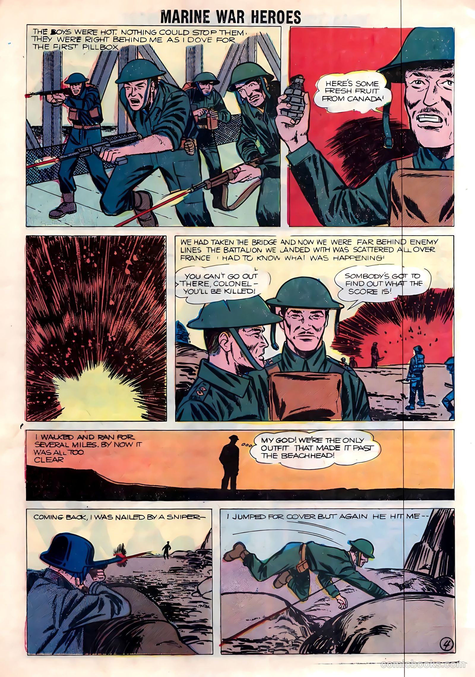 Marine War Heroes #5 (1964) — page 26 of 36