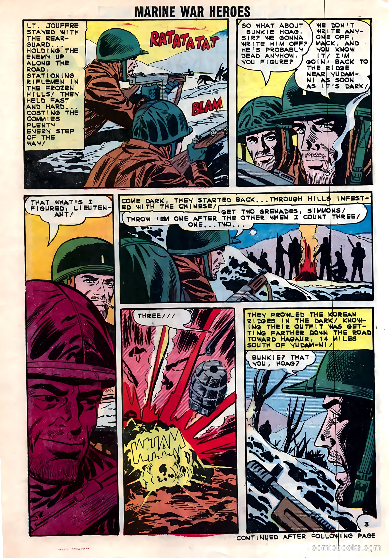 Marine War Heroes #5 (1964) — page 30 of 36