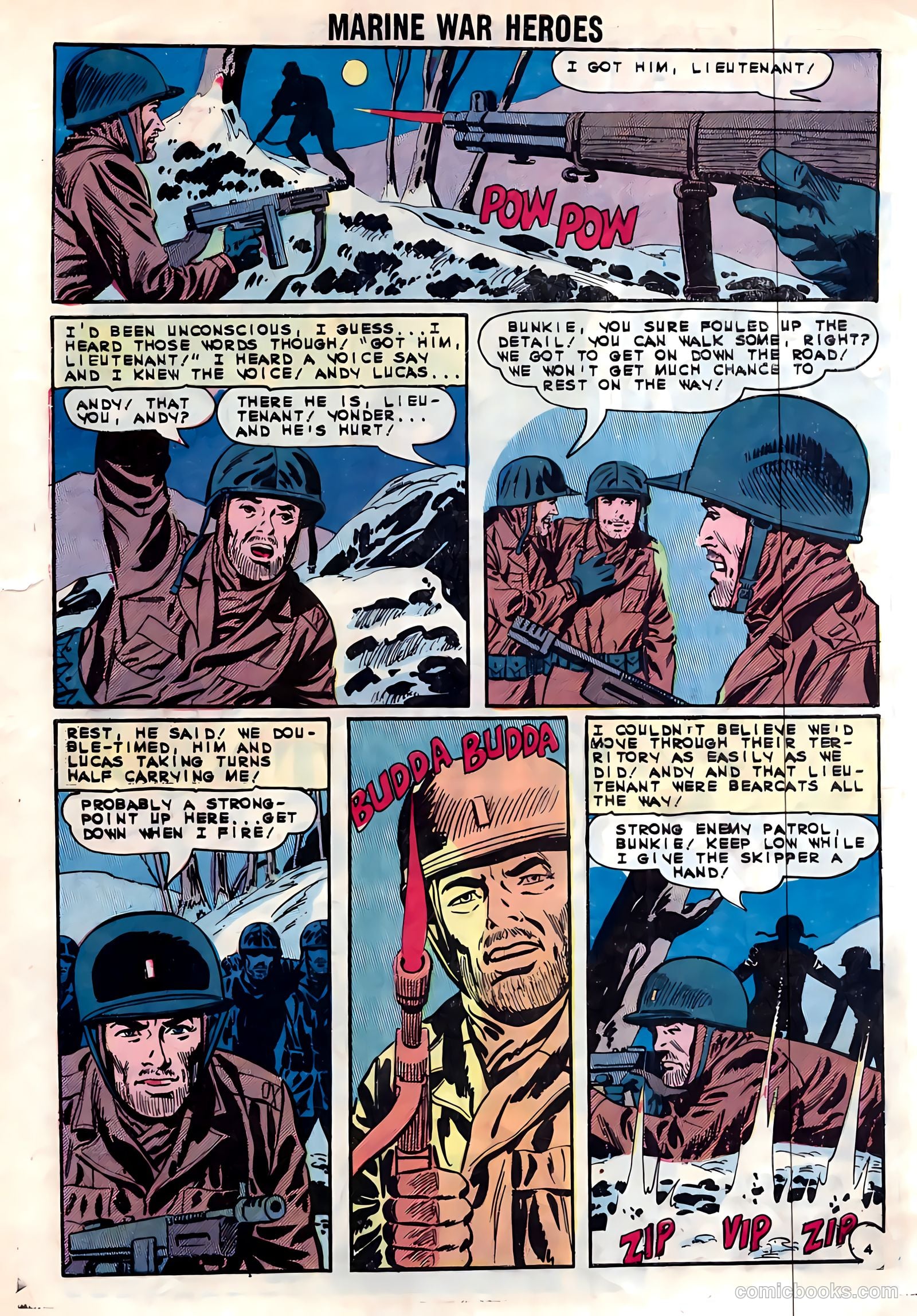Marine War Heroes #5 (1964) — page 32 of 36