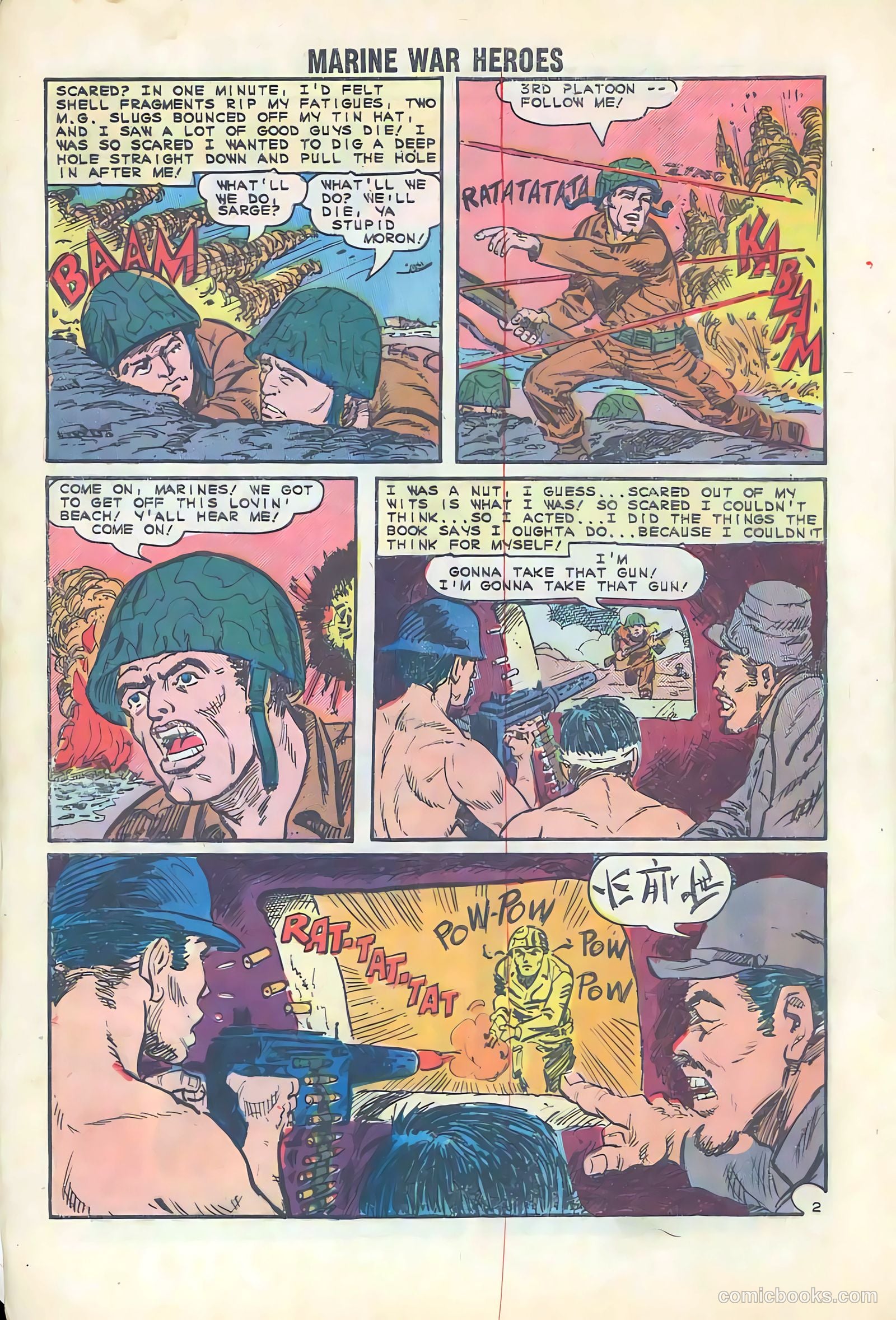 Marine War Heroes #6 (1965) — page 4 of 36