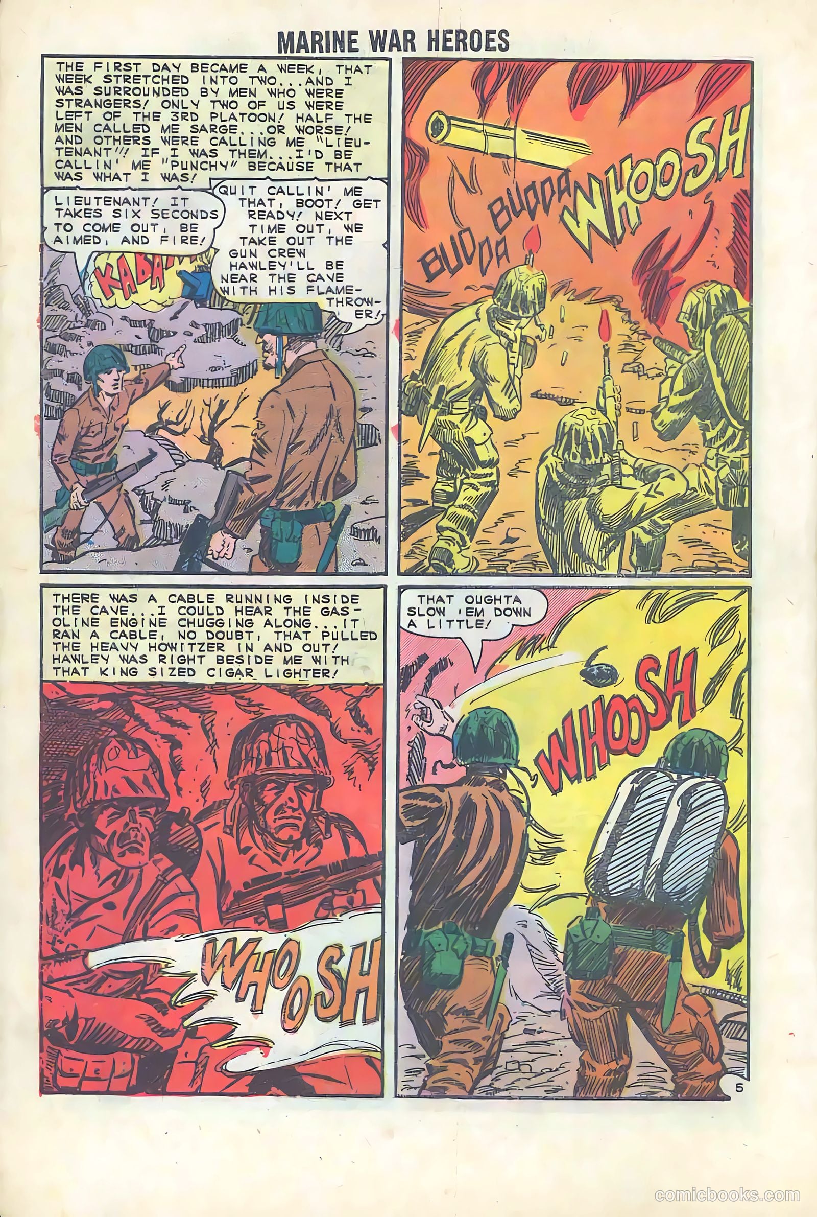Marine War Heroes #6 (1965) — page 8 of 36
