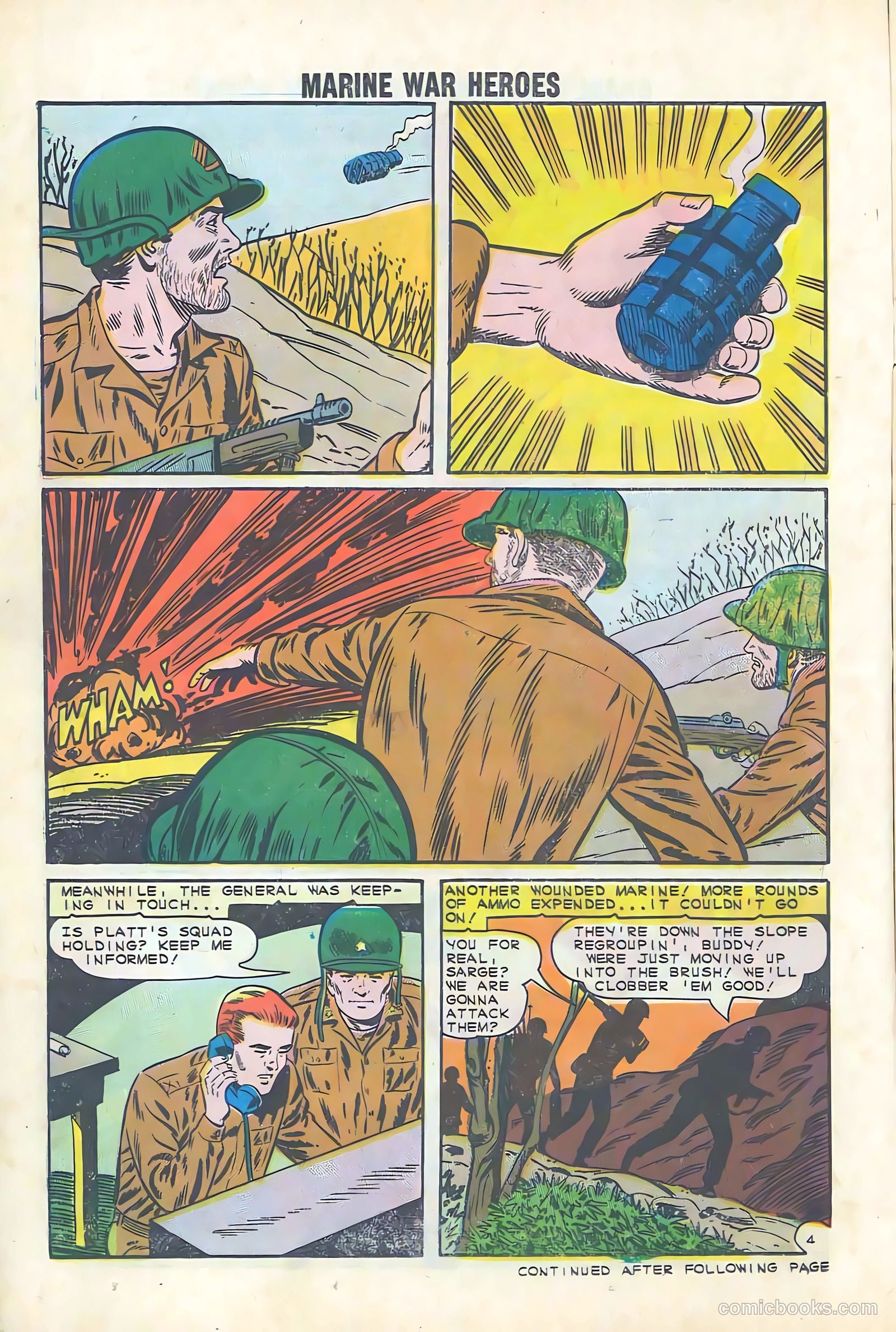 Marine War Heroes #6 (1965) — page 14 of 36