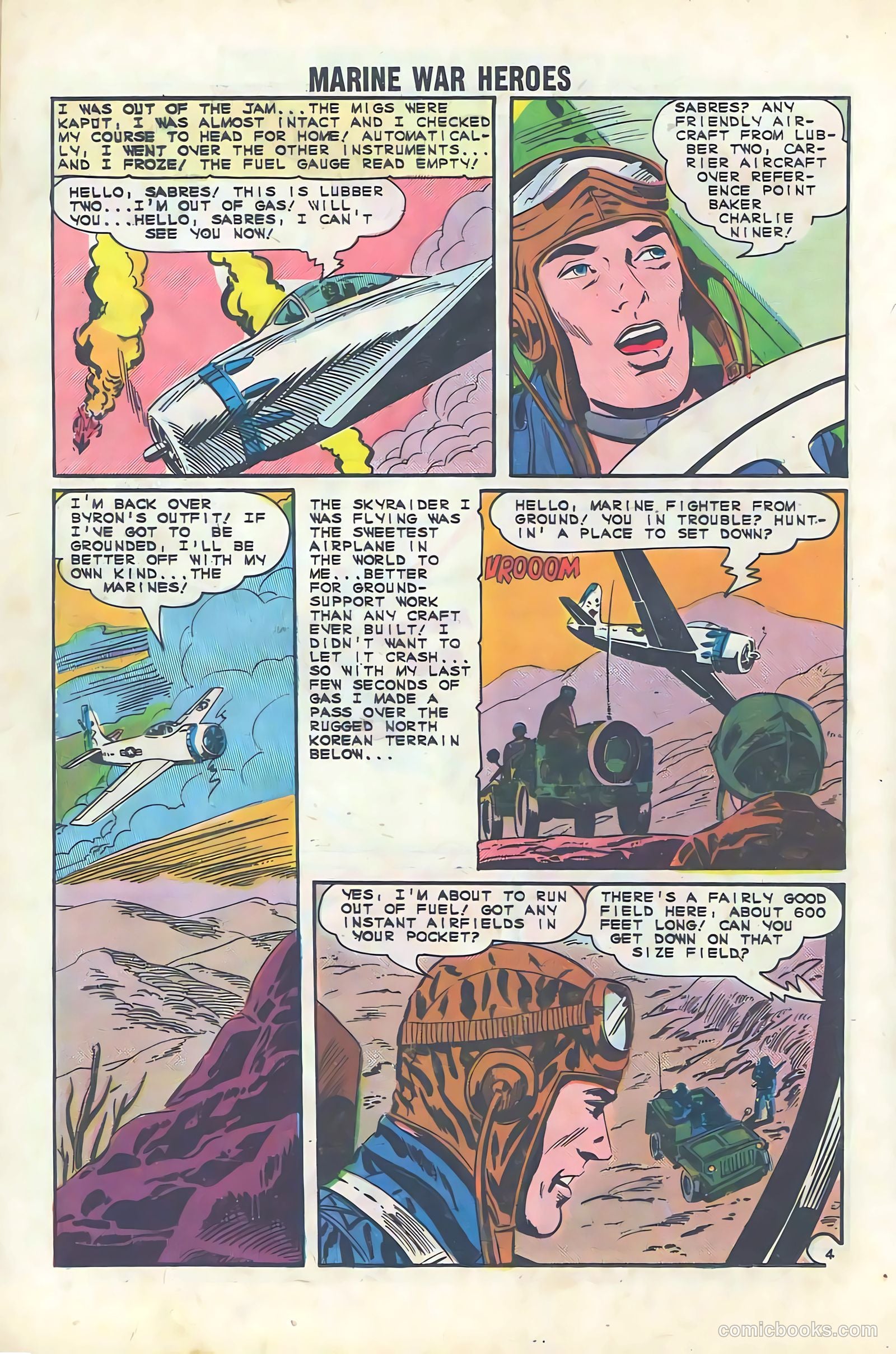 Marine War Heroes #6 (1965) — page 20 of 36