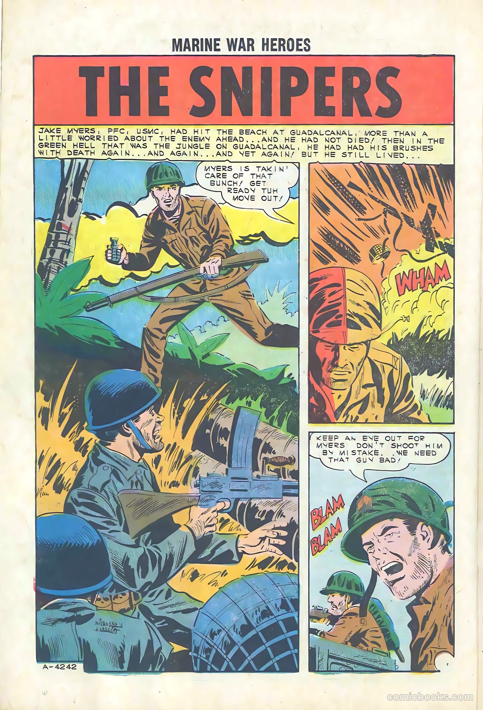 Marine War Heroes #6 (1965) — page 26 of 36