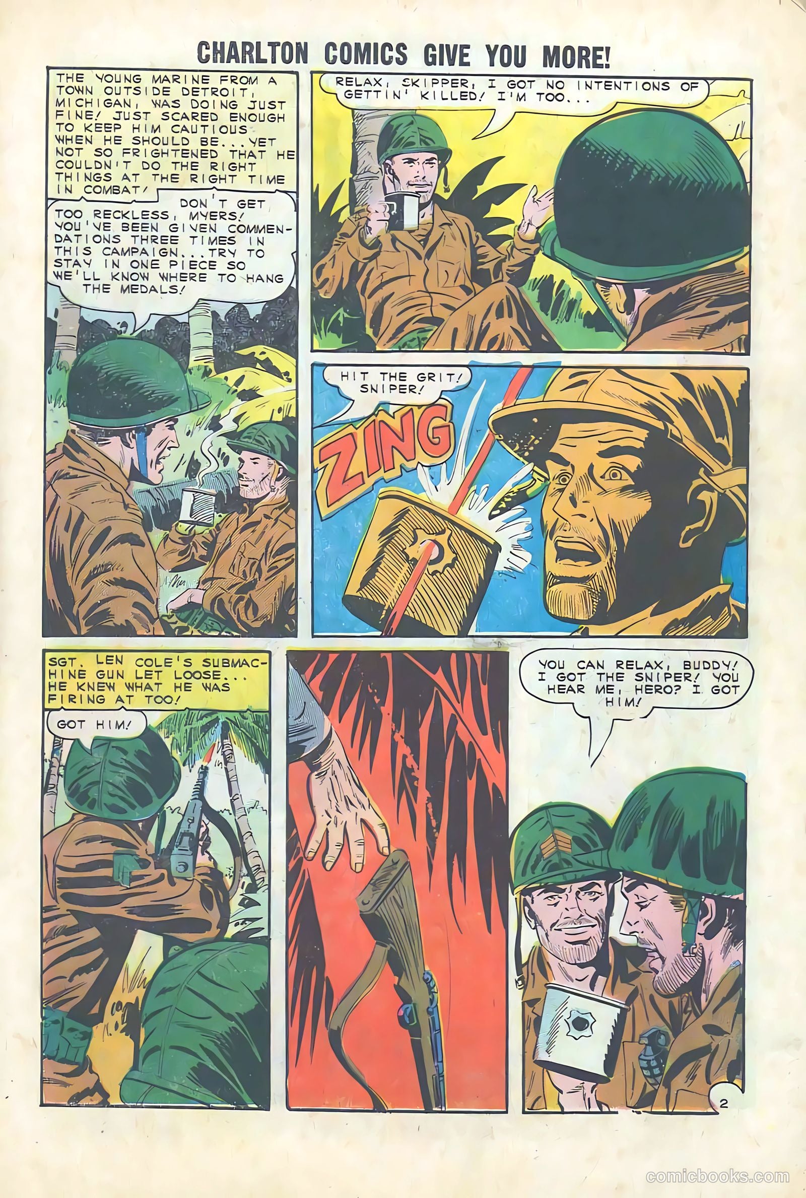 Marine War Heroes #6 (1965) — page 27 of 36