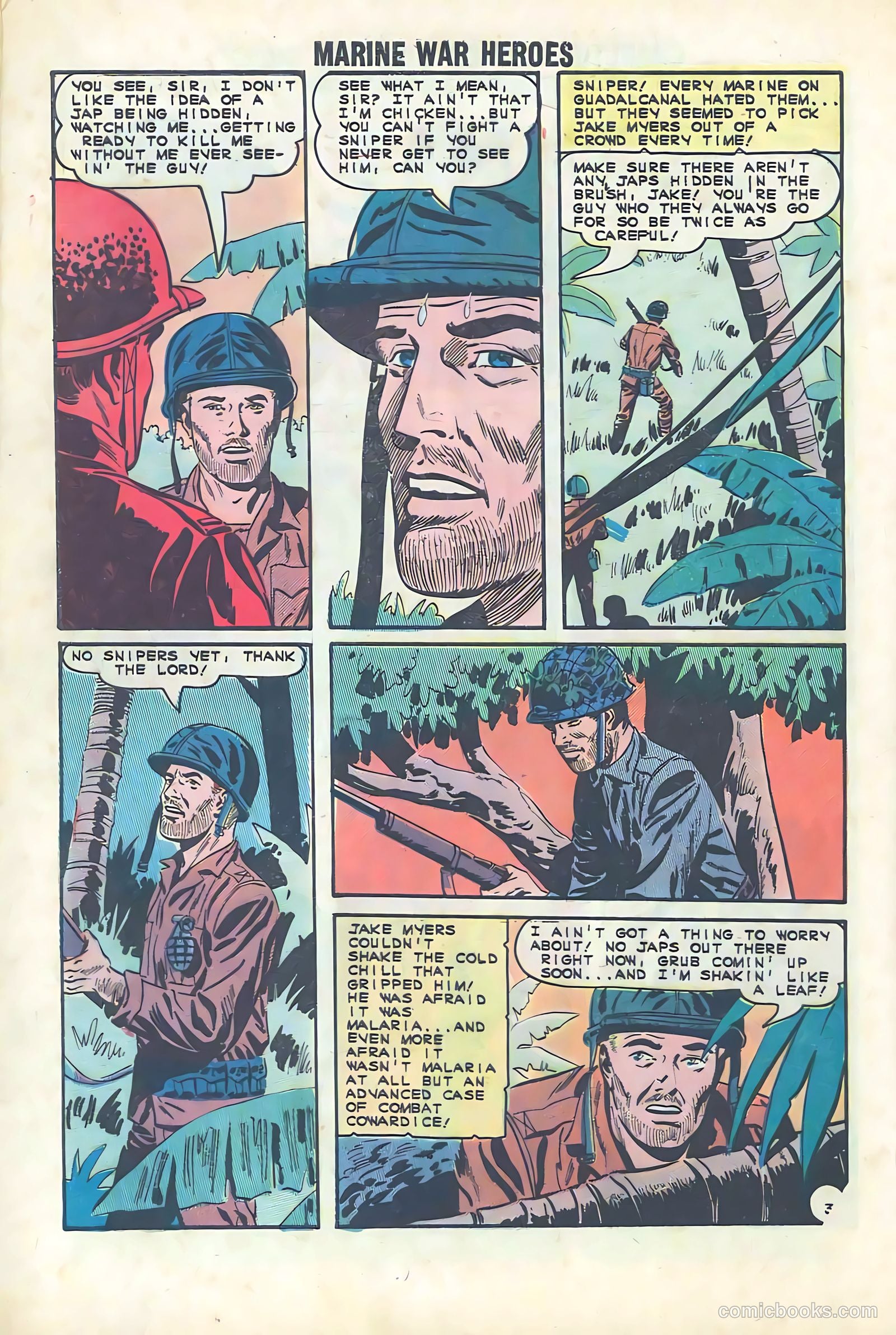 Marine War Heroes #6 (1965) — page 28 of 36