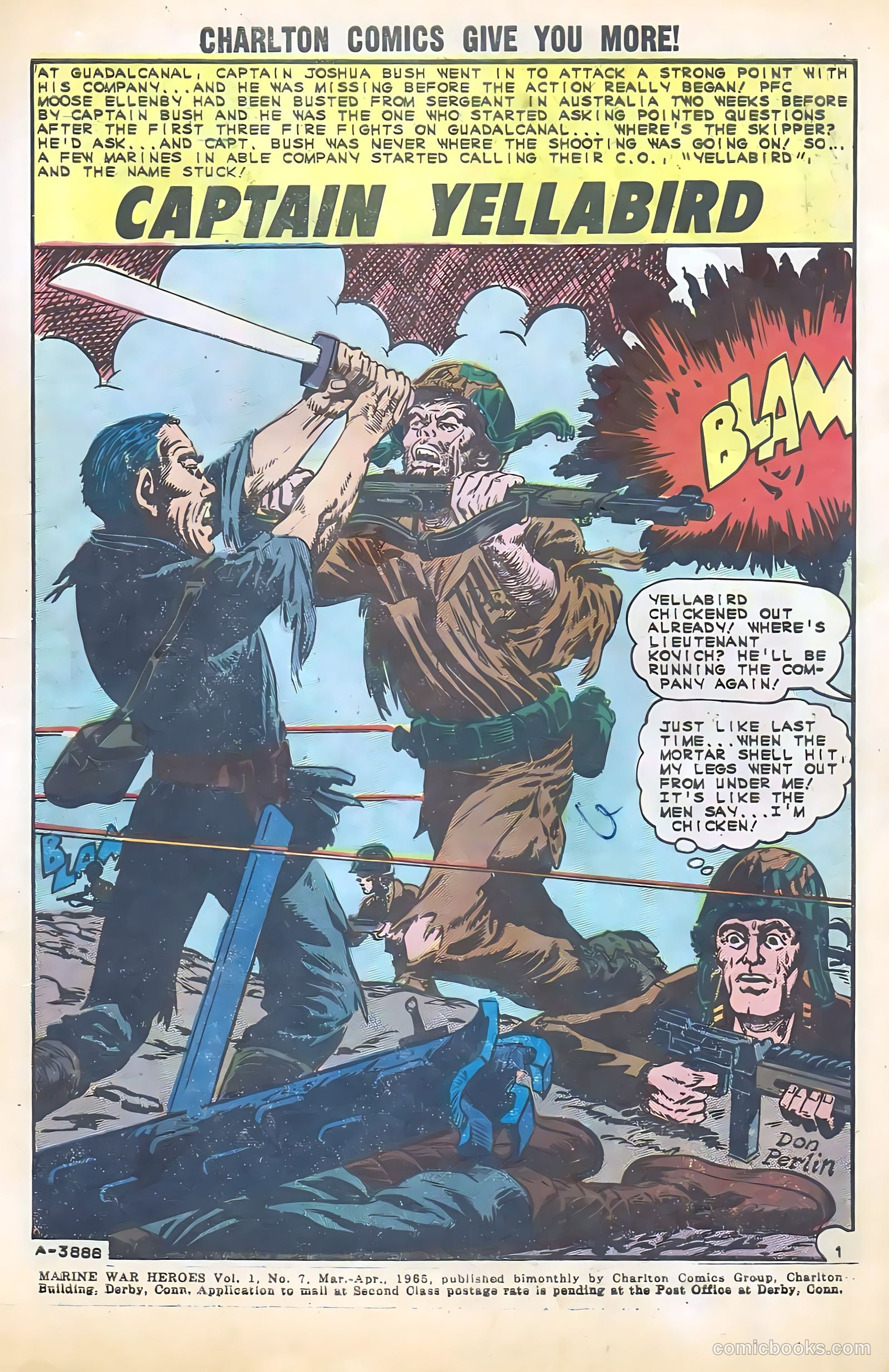 Marine War Heroes #7 (1965) — page 4 of 37