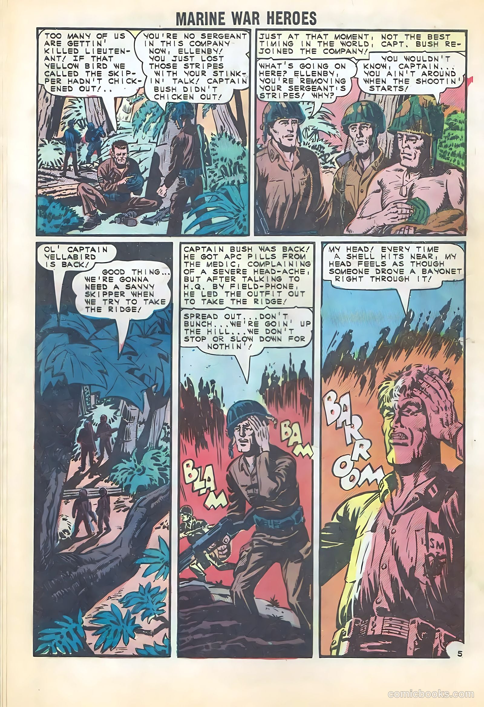 Marine War Heroes #7 (1965) — page 9 of 37