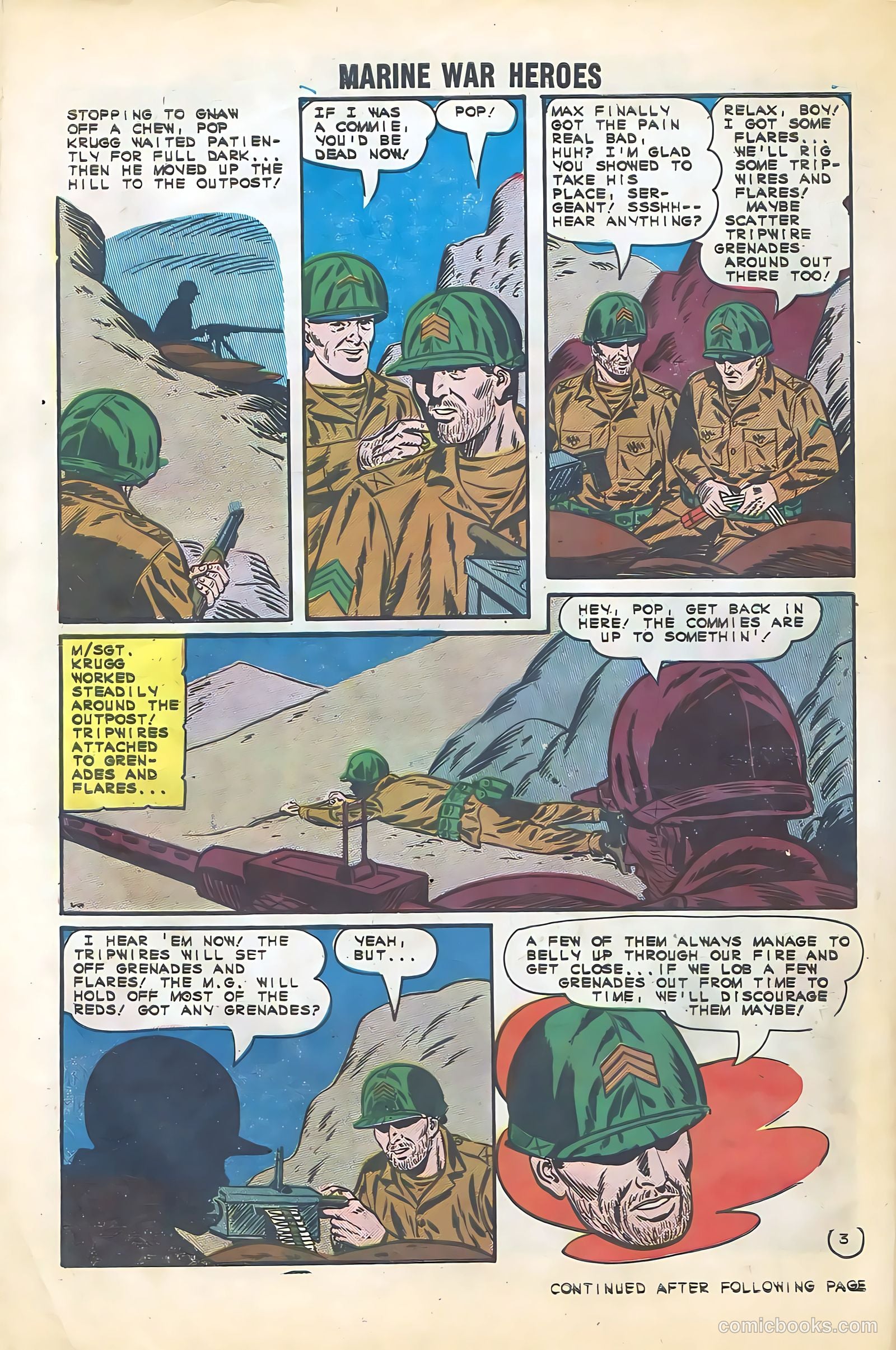 Marine War Heroes #7 (1965) — page 31 of 37