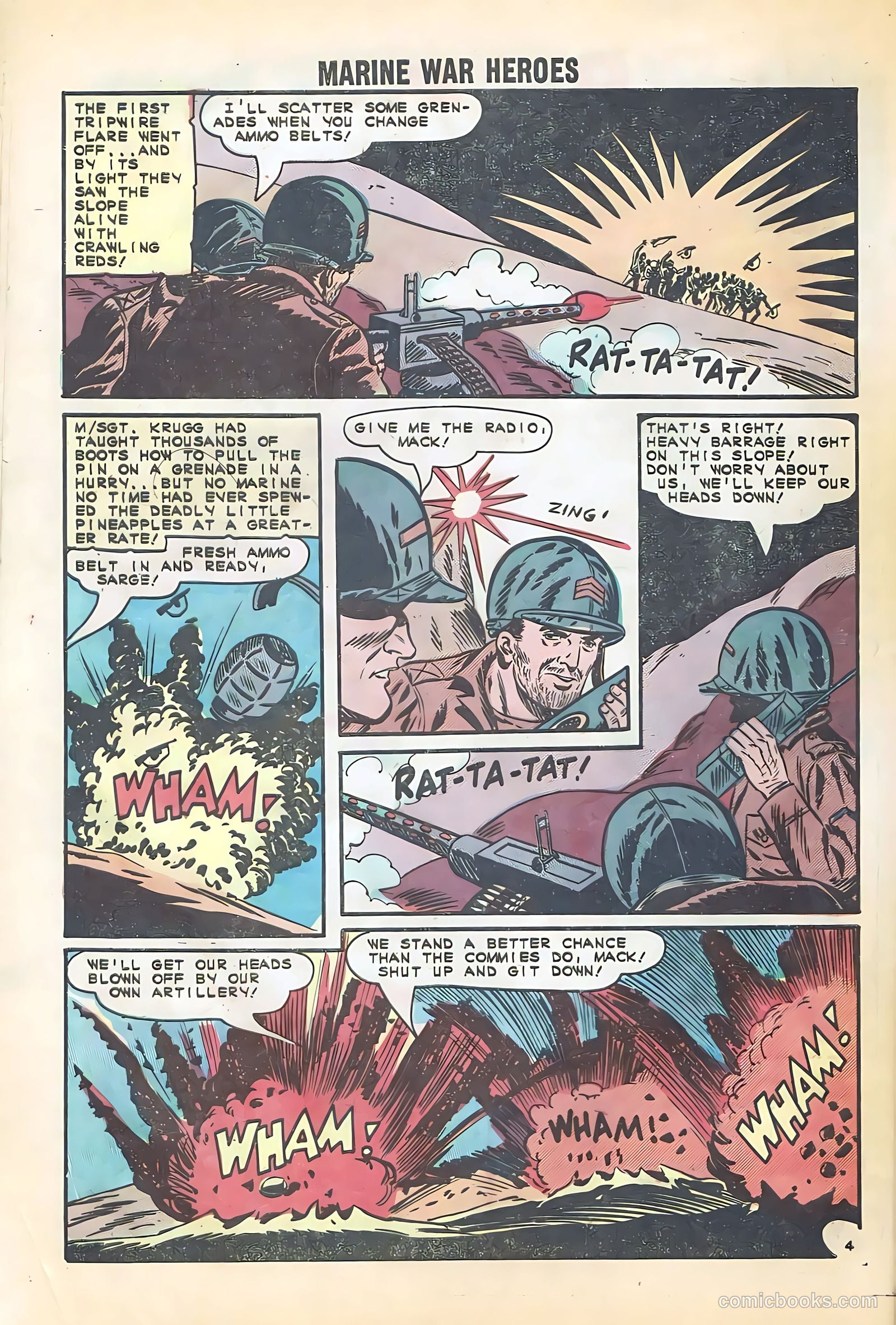 Marine War Heroes #7 (1965) — page 33 of 37