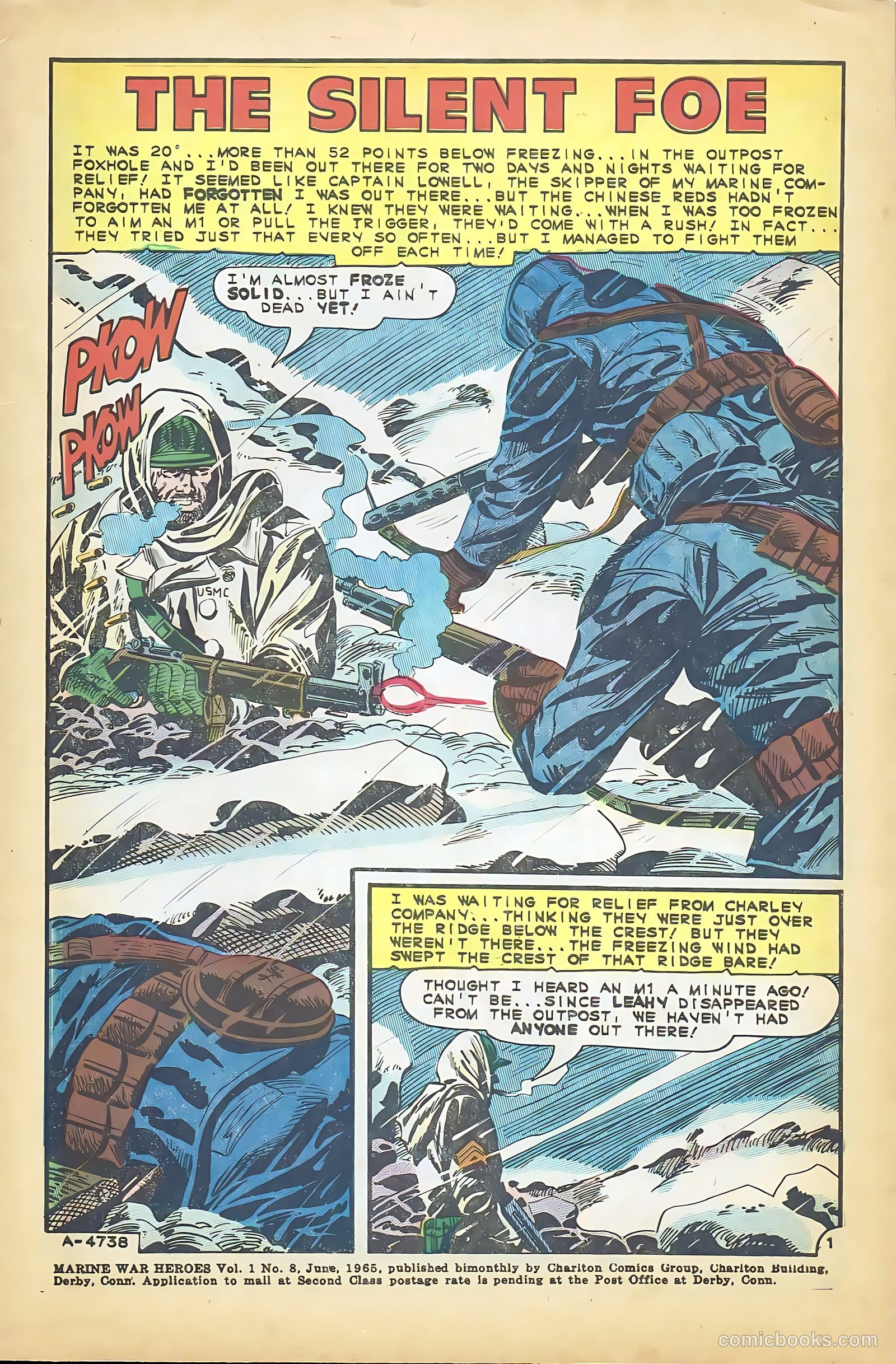 Marine War Heroes #8 (1965) — page 3 of 36