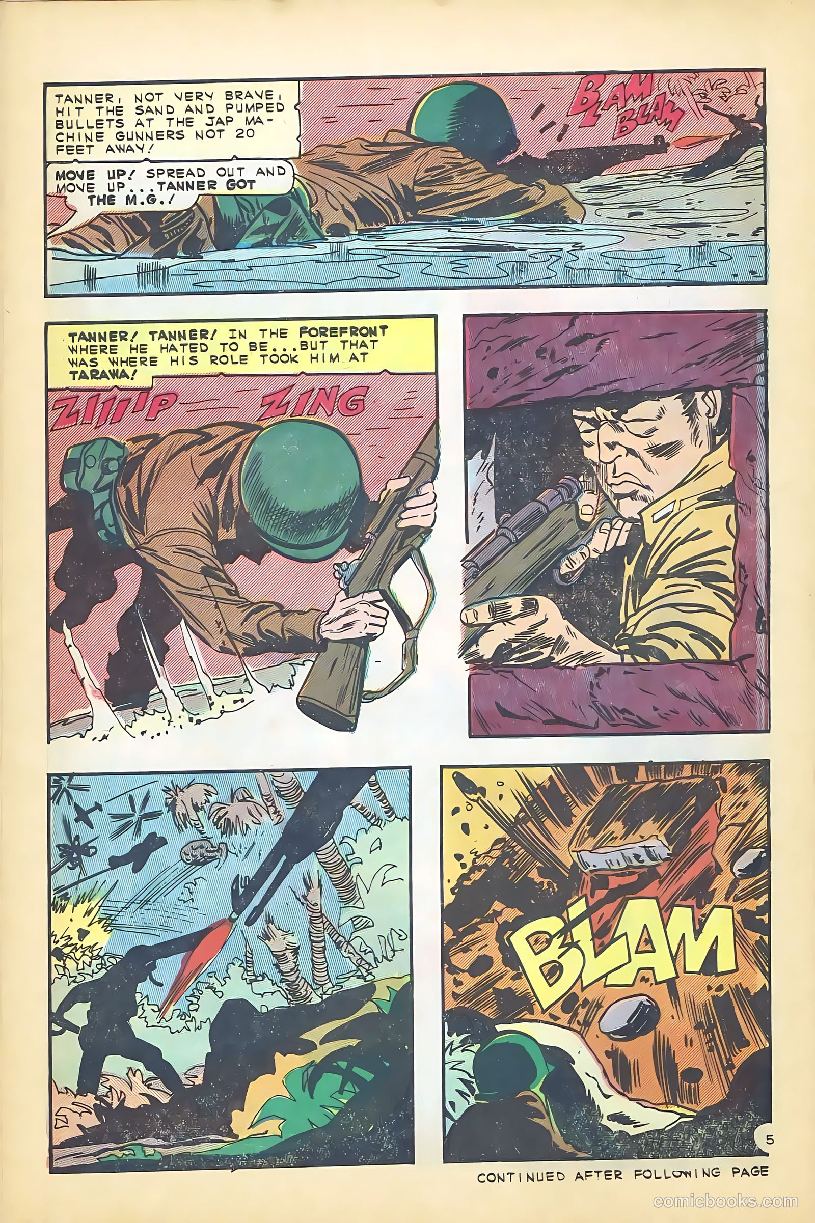 Marine War Heroes #8 (1965) — page 30 of 36