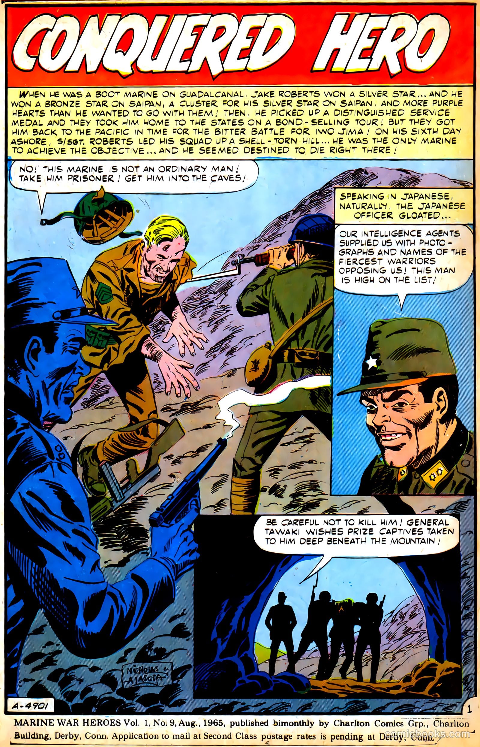 Marine War Heroes #9 (1965) — page 3 of 37