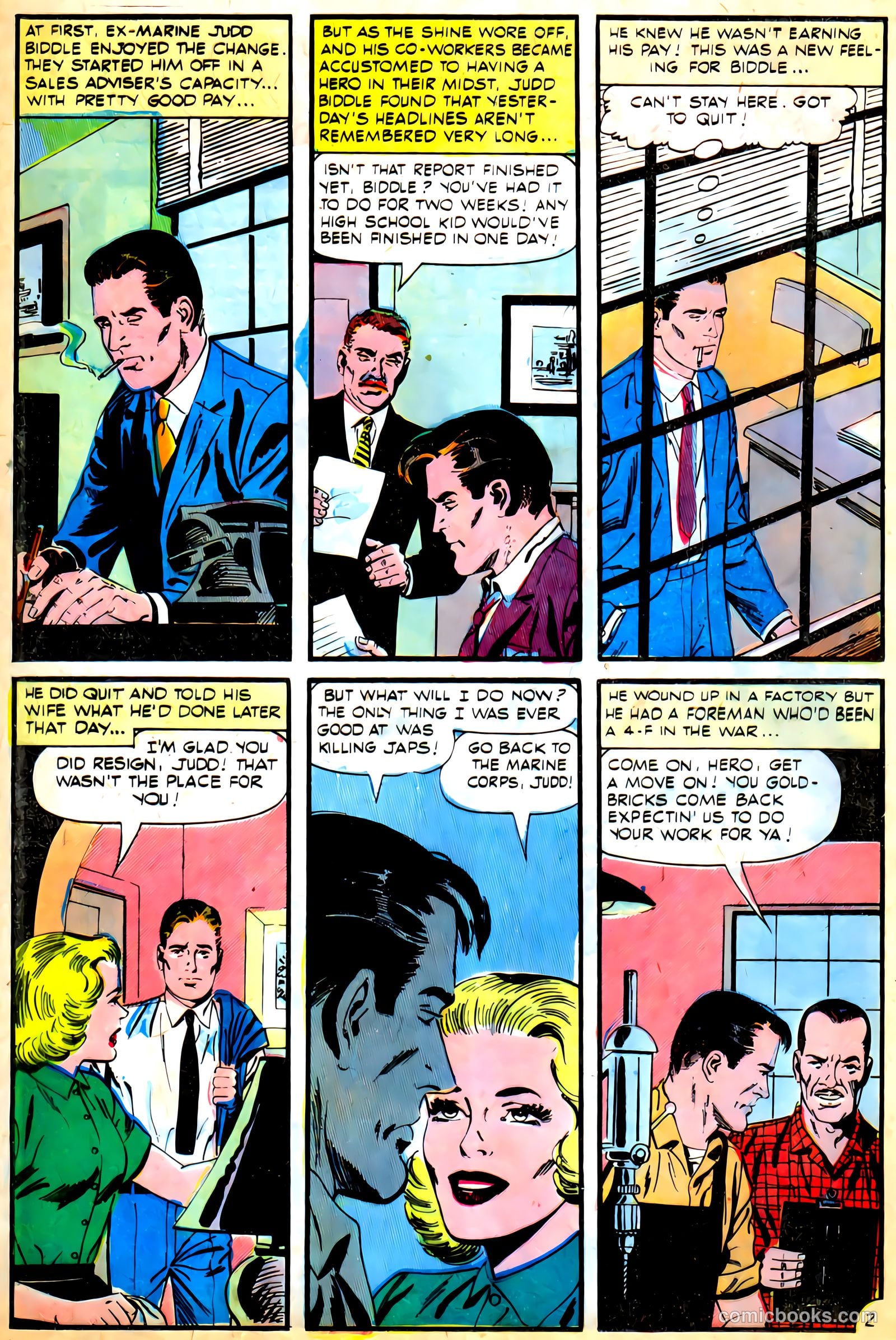 Marine War Heroes #9 (1965) — page 16 of 37