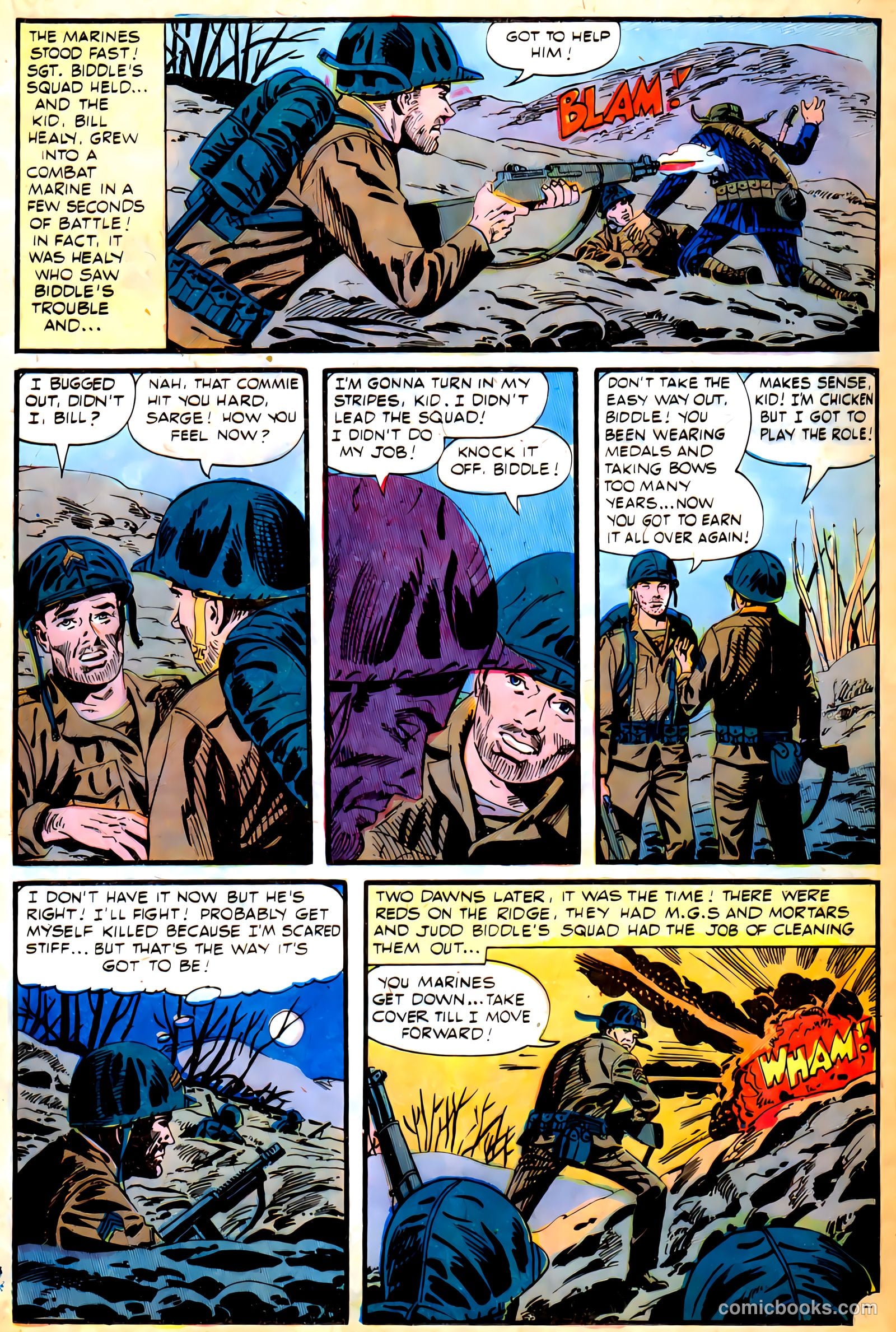 Marine War Heroes #9 (1965) — page 21 of 37