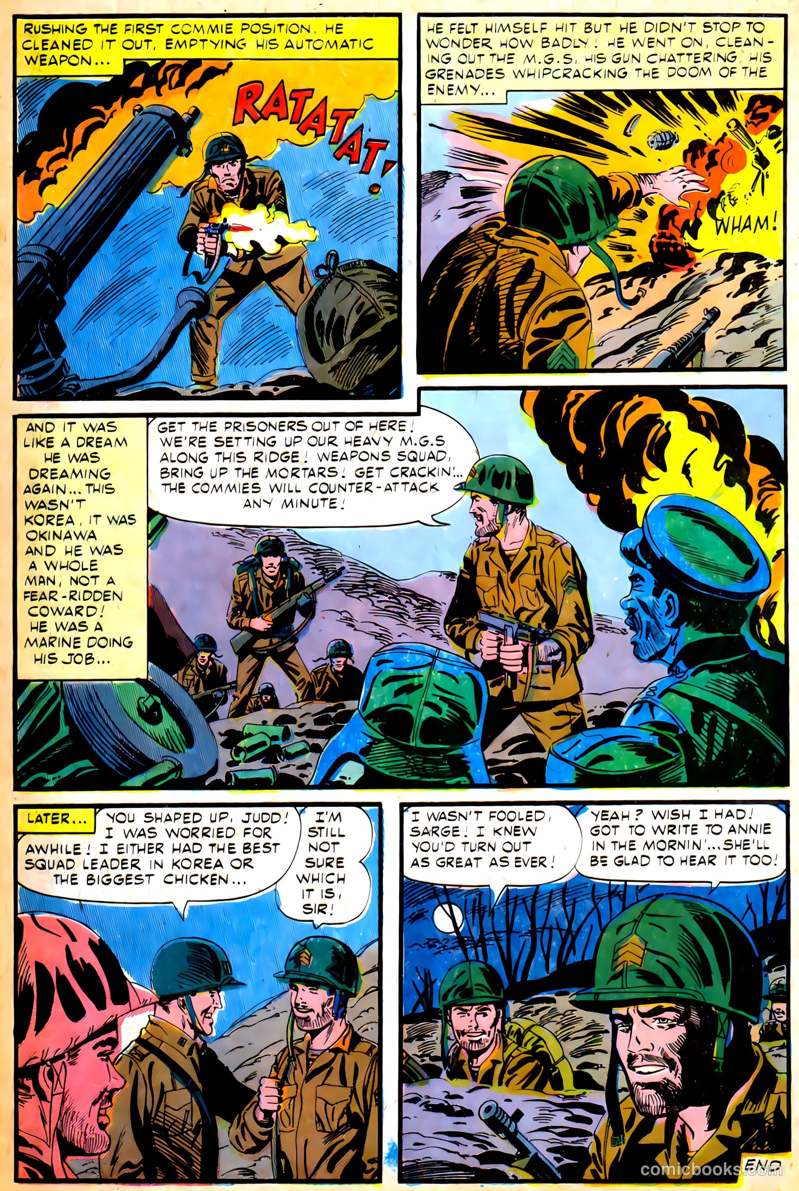 Marine War Heroes #9 (1965) — page 22 of 37