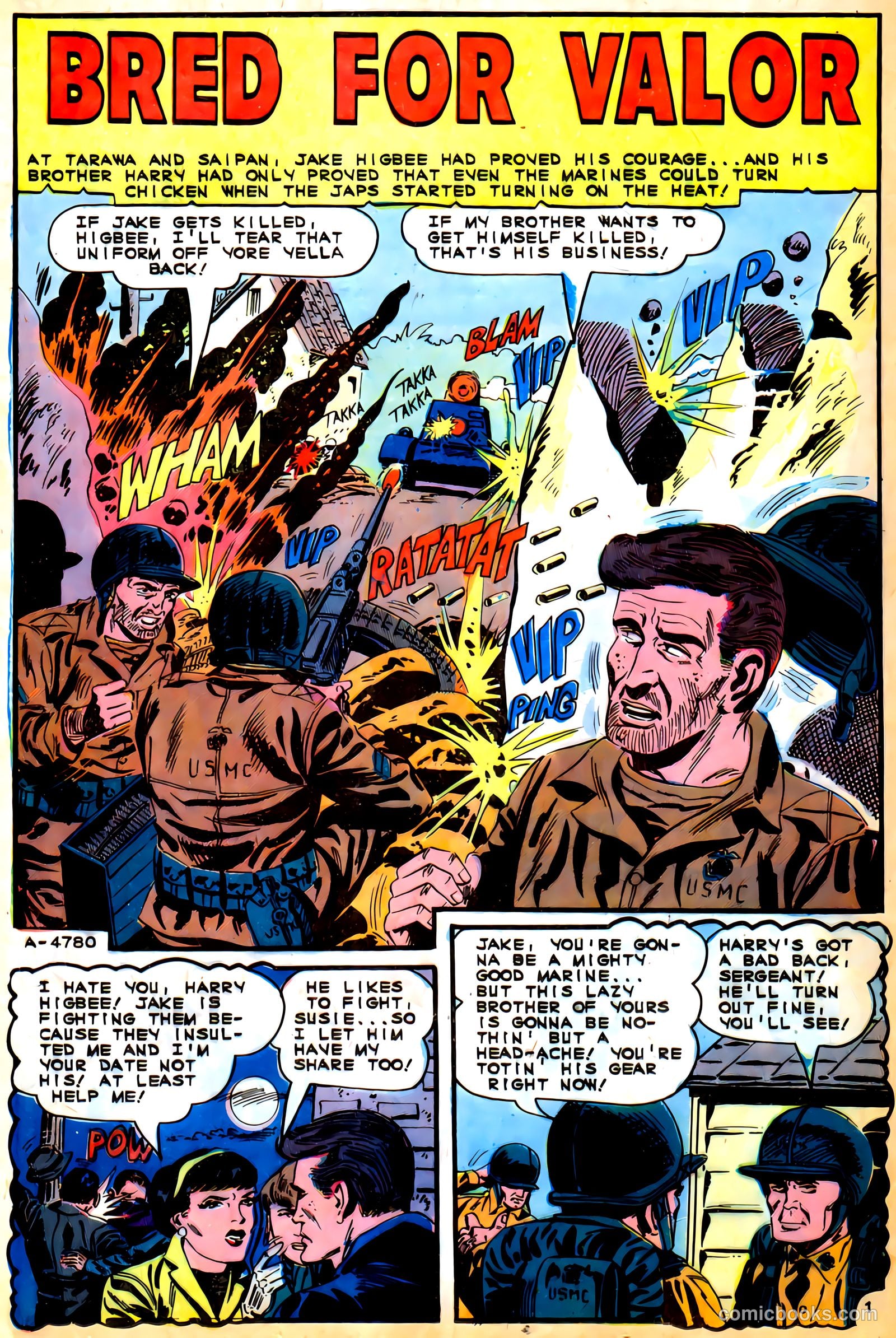Marine War Heroes #9 (1965) — page 25 of 37