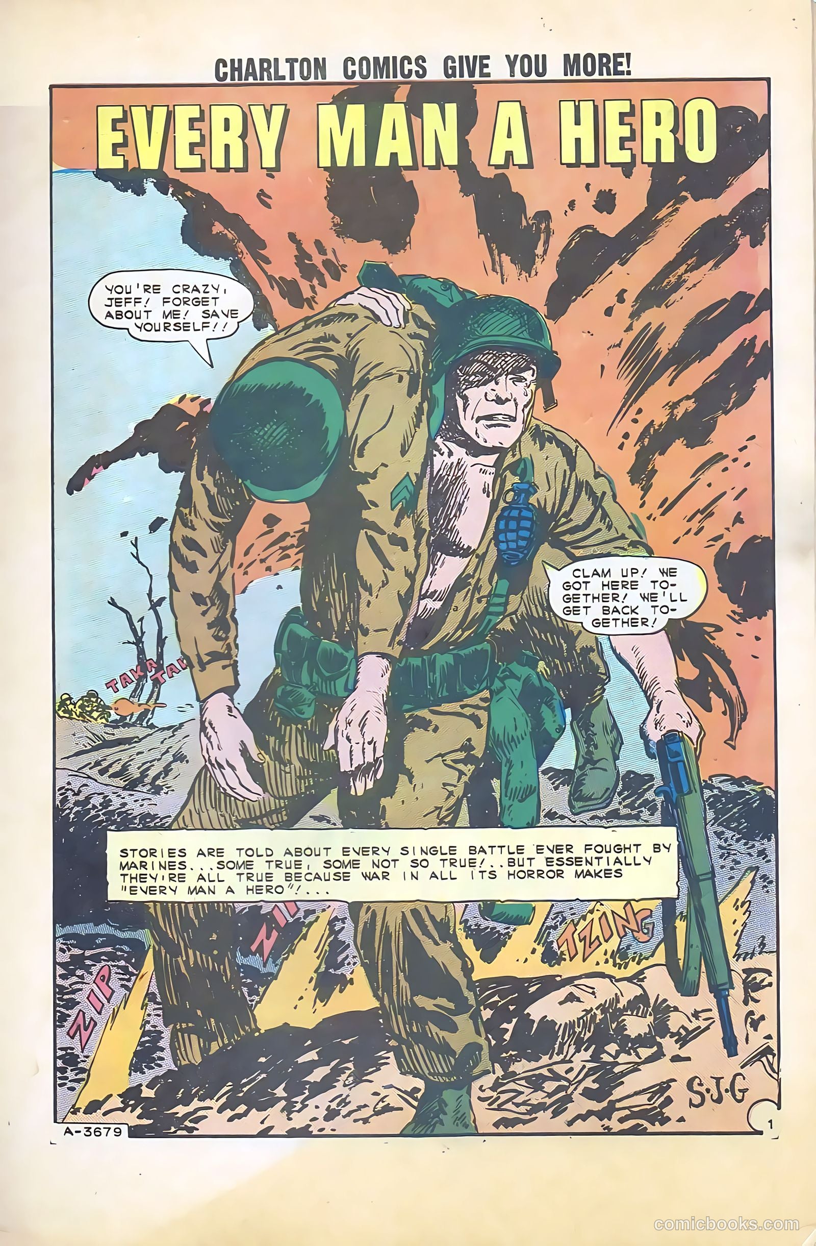 Marines Attack #1 (1964) — page 3 of 36