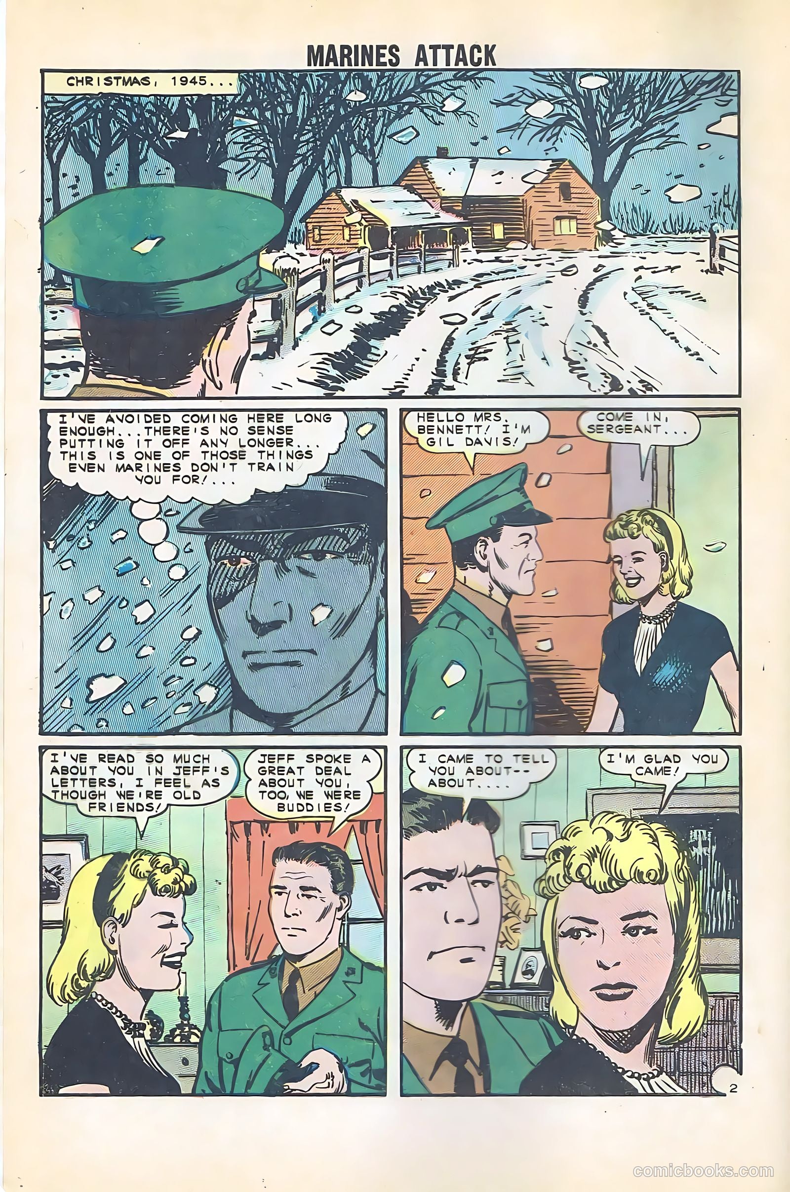 Marines Attack #1 (1964) — page 4 of 36