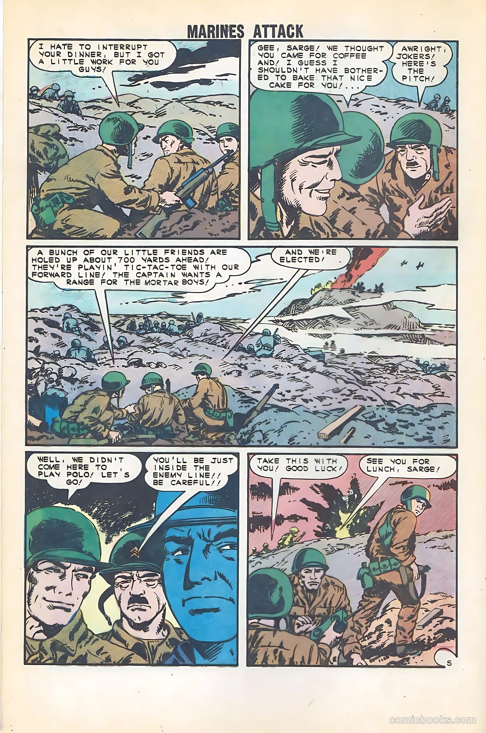 Marines Attack #1 (1964) — page 8 of 36