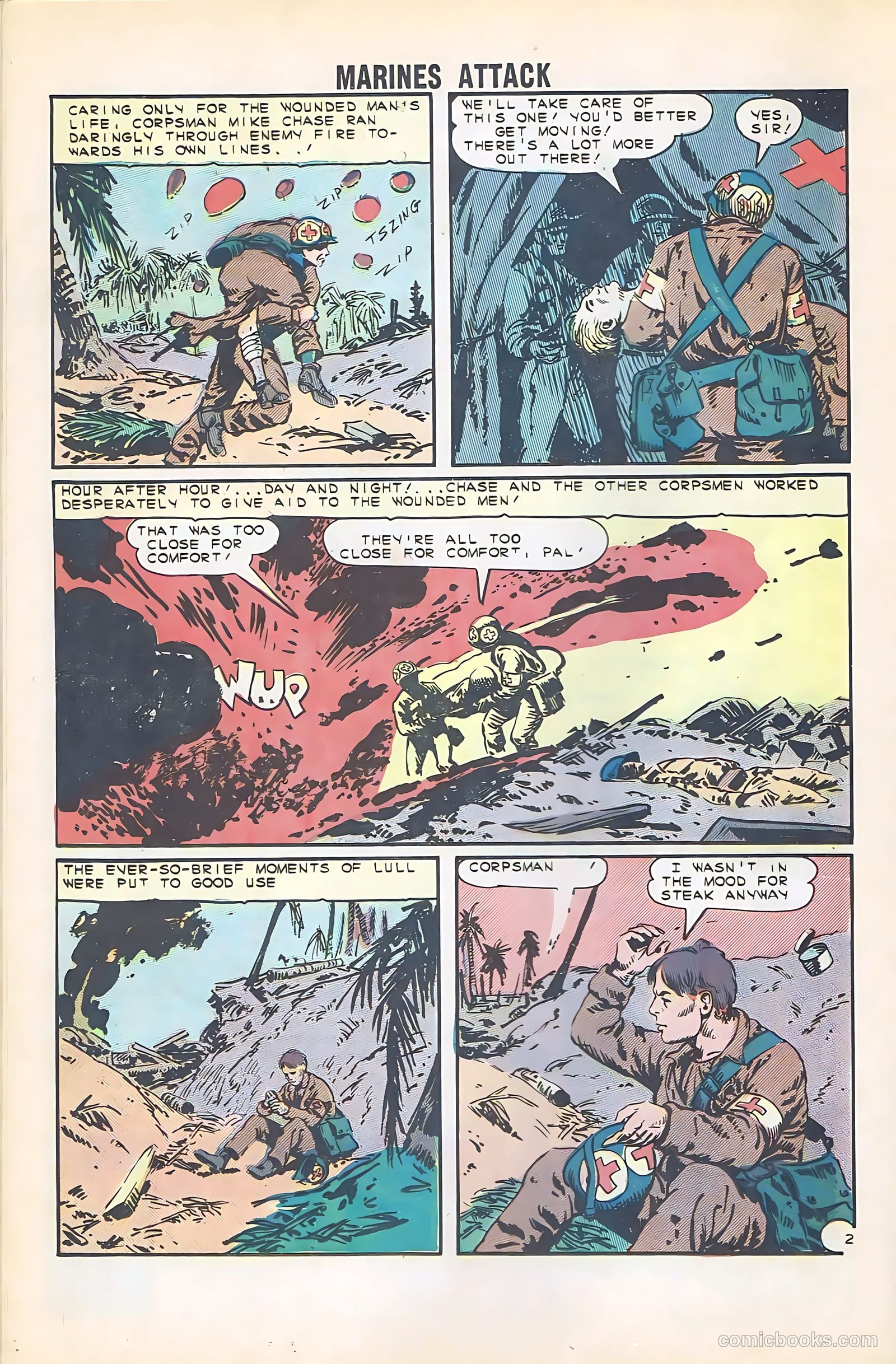 Marines Attack #1 (1964) — page 16 of 36